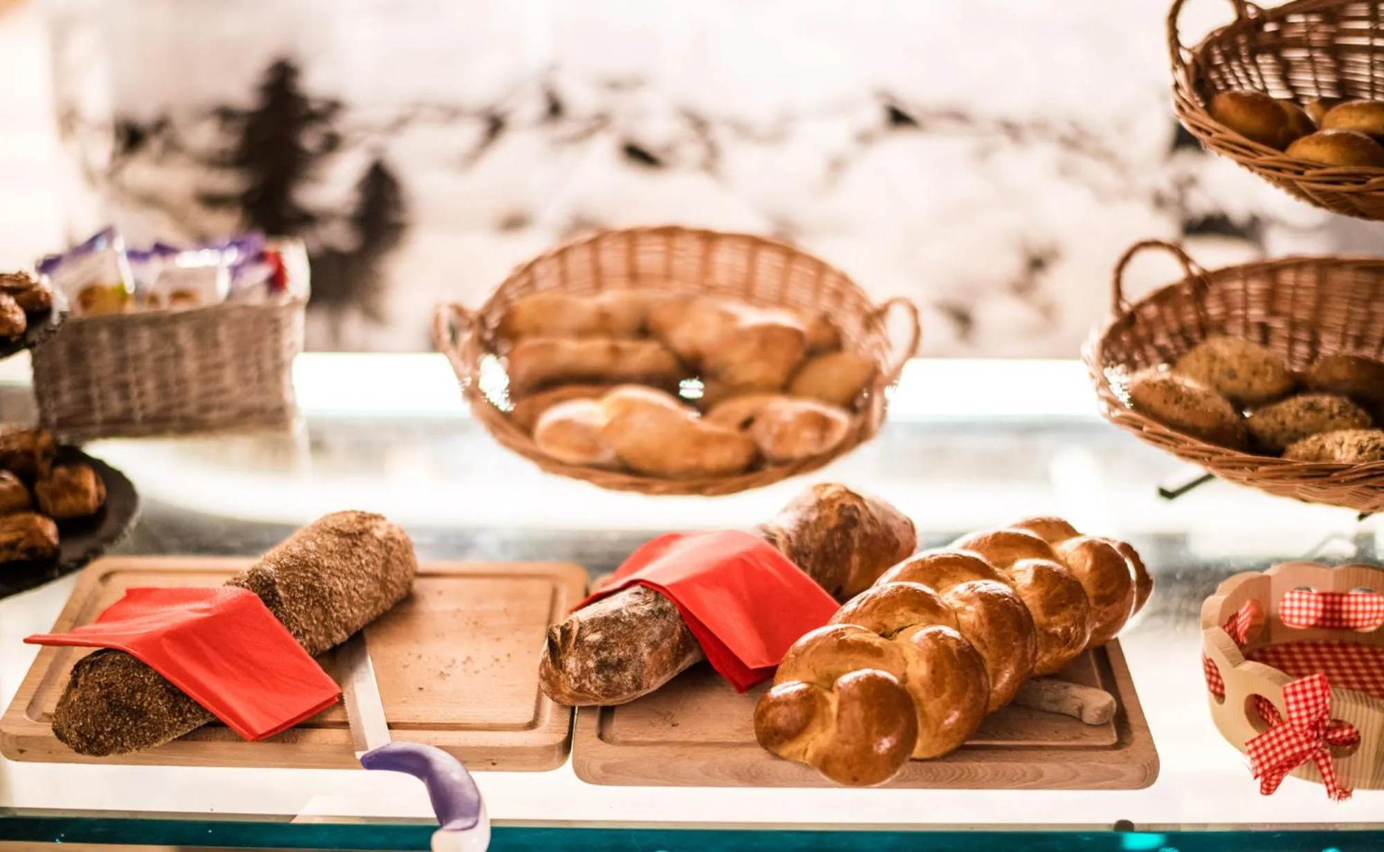 Buffet breakfast in Hotel Daniela