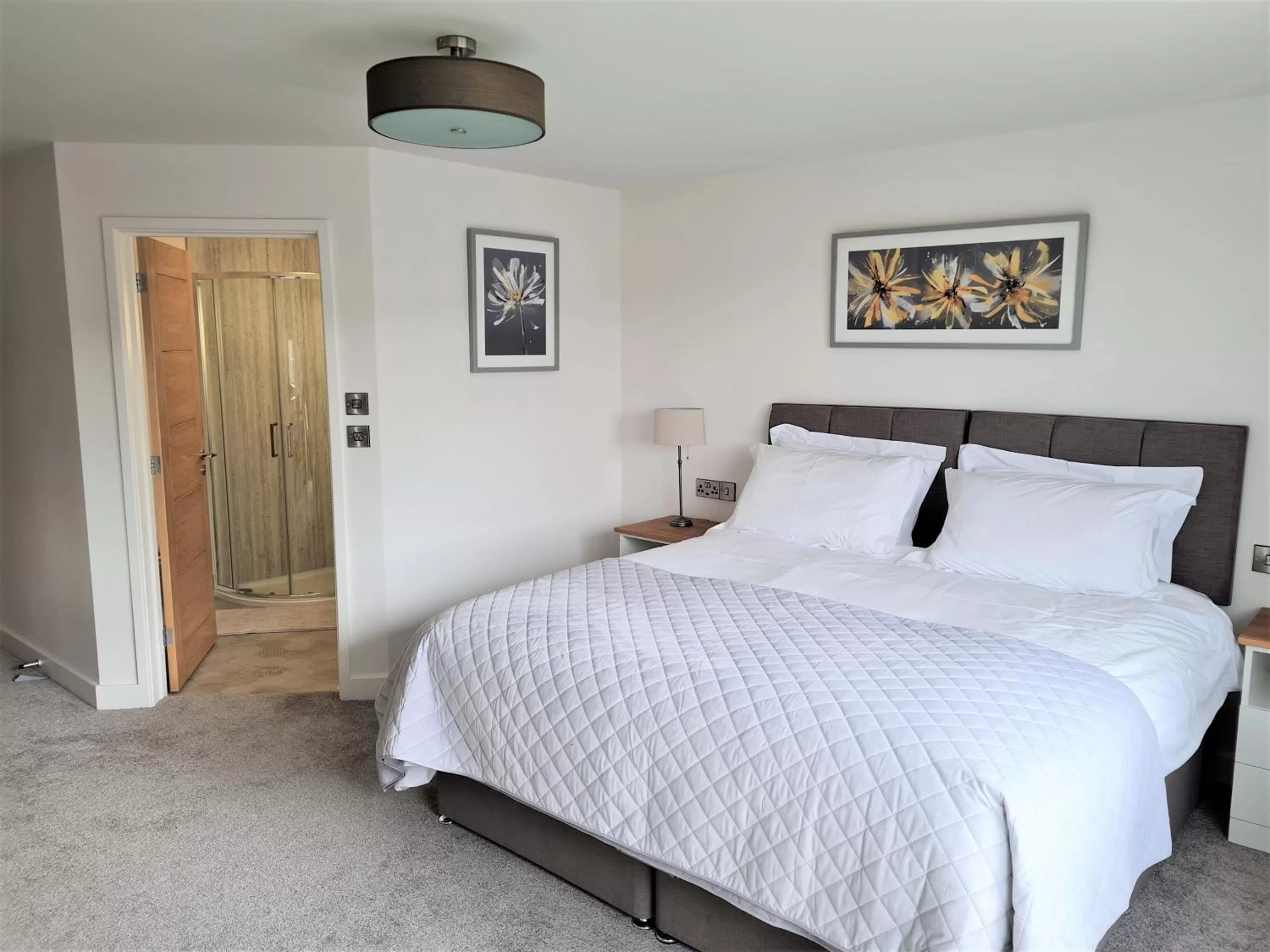 Bedroom, Bed in Camden Lodge B&B Brecon.