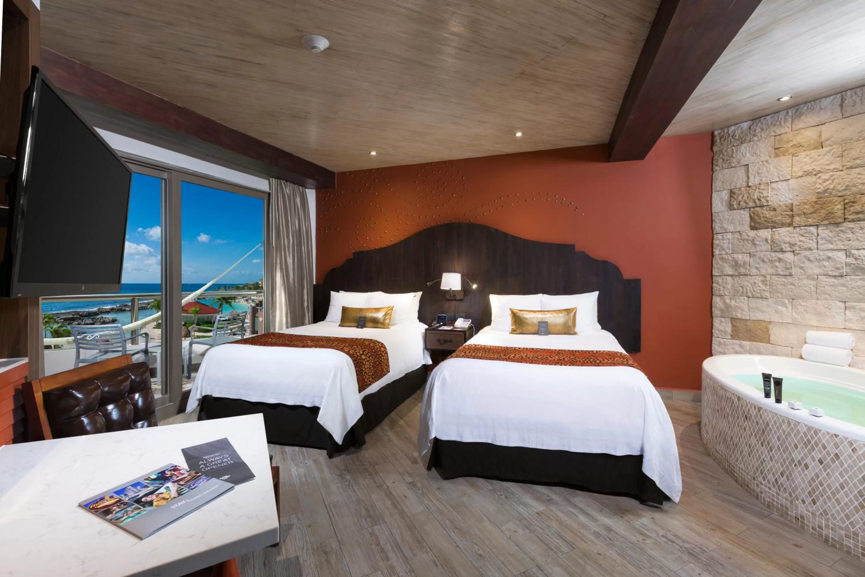 Deluxe Platinum Partial Ocean View in Hard Rock Hotel Riviera Maya - Hacienda All Inclusive
