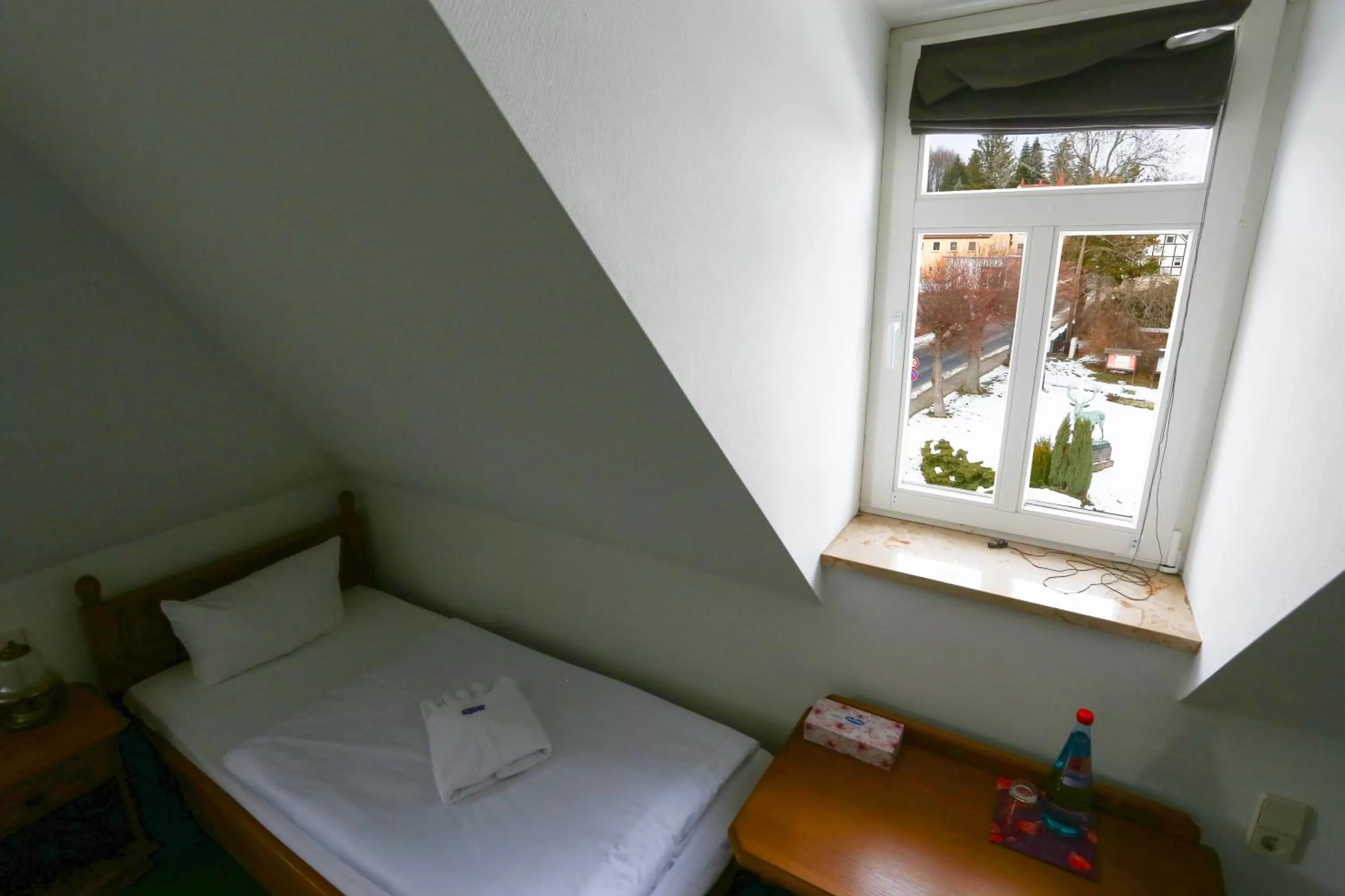 Bed in Parkhotel Forsthaus