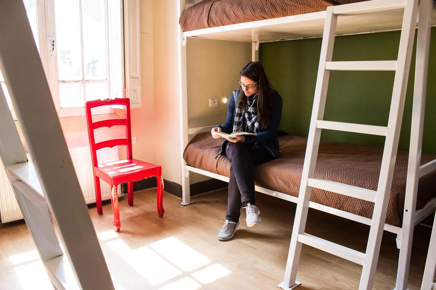 Bed in Hostal Providencia