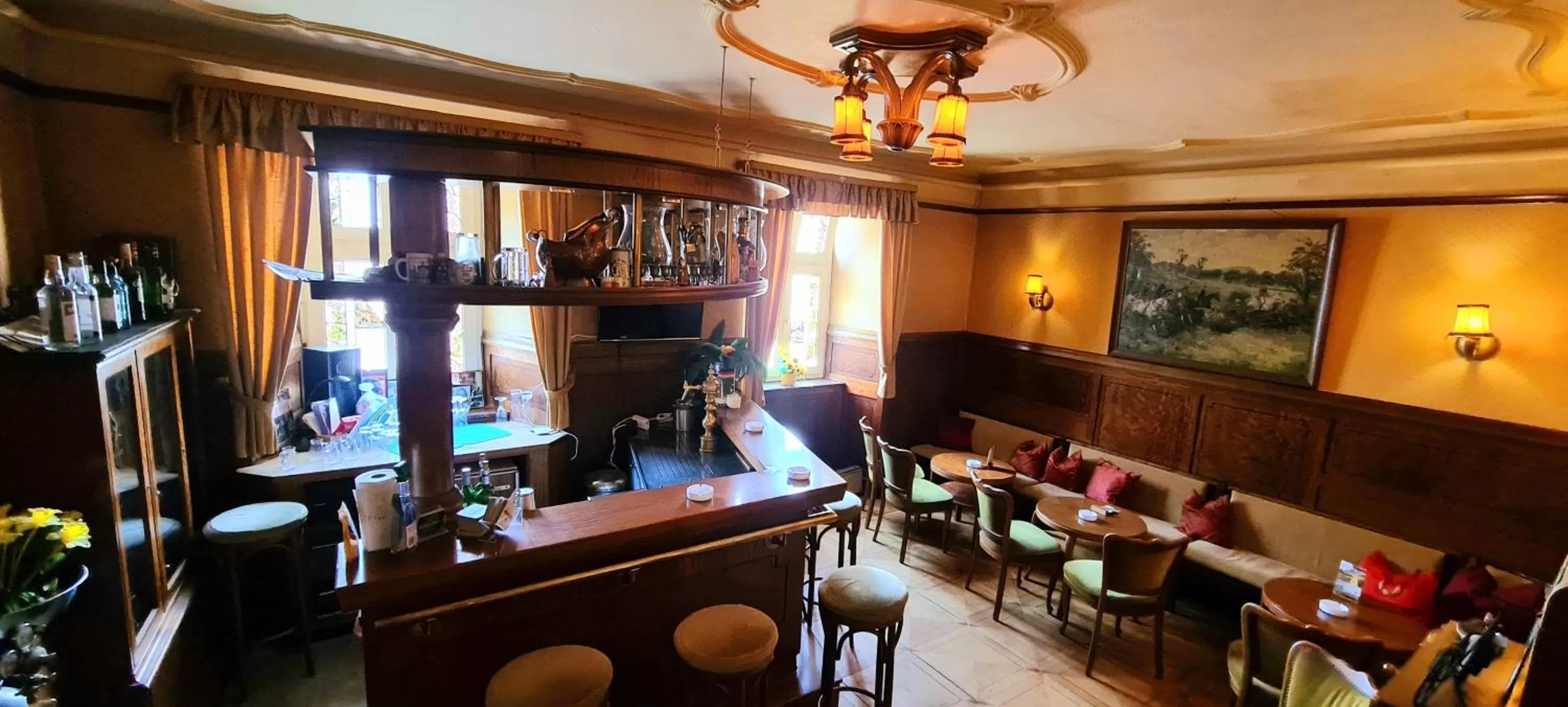 Decorative detail in Historisches Hotel zum Schwan