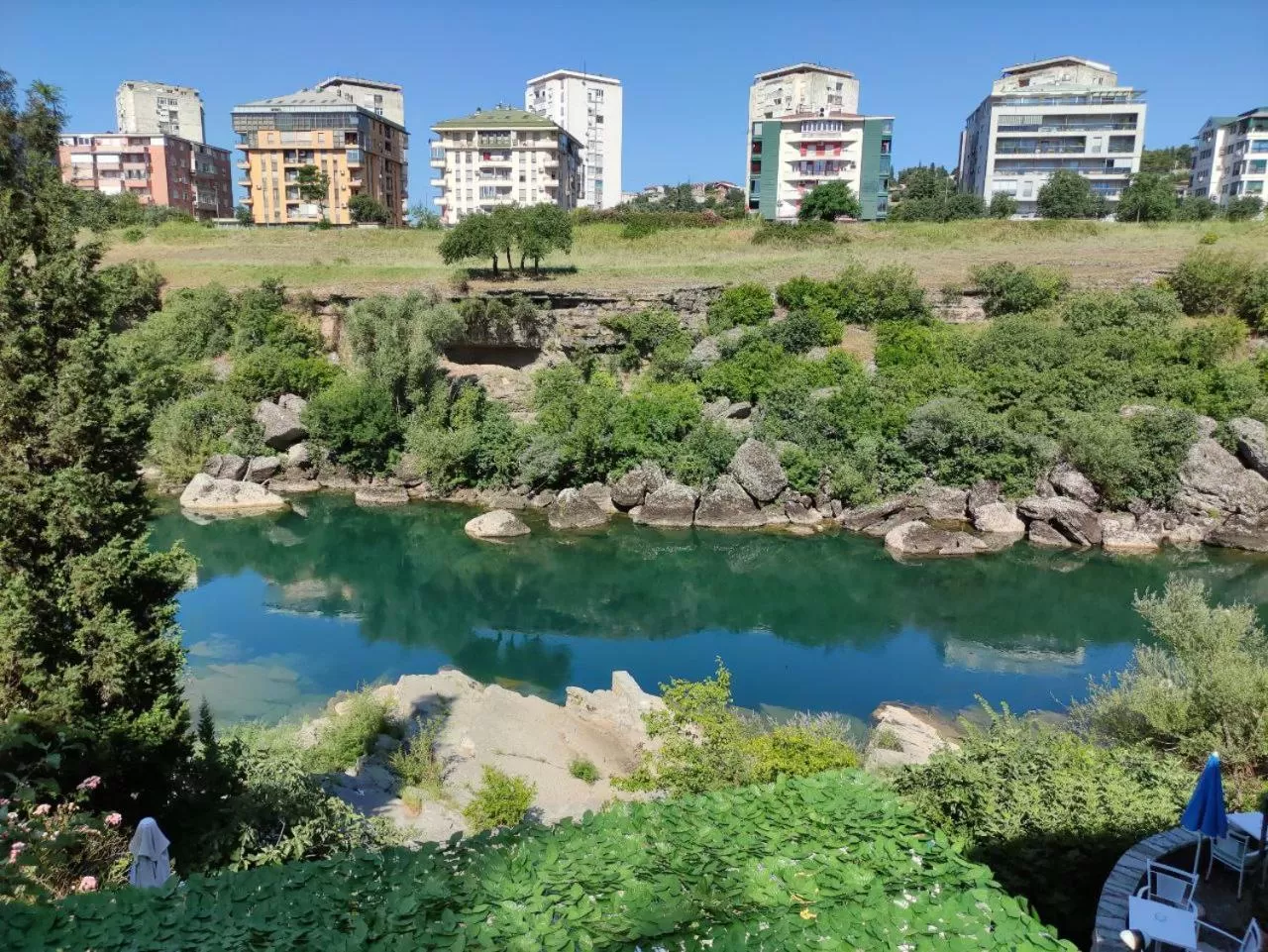 River view in Hotel Ambasador