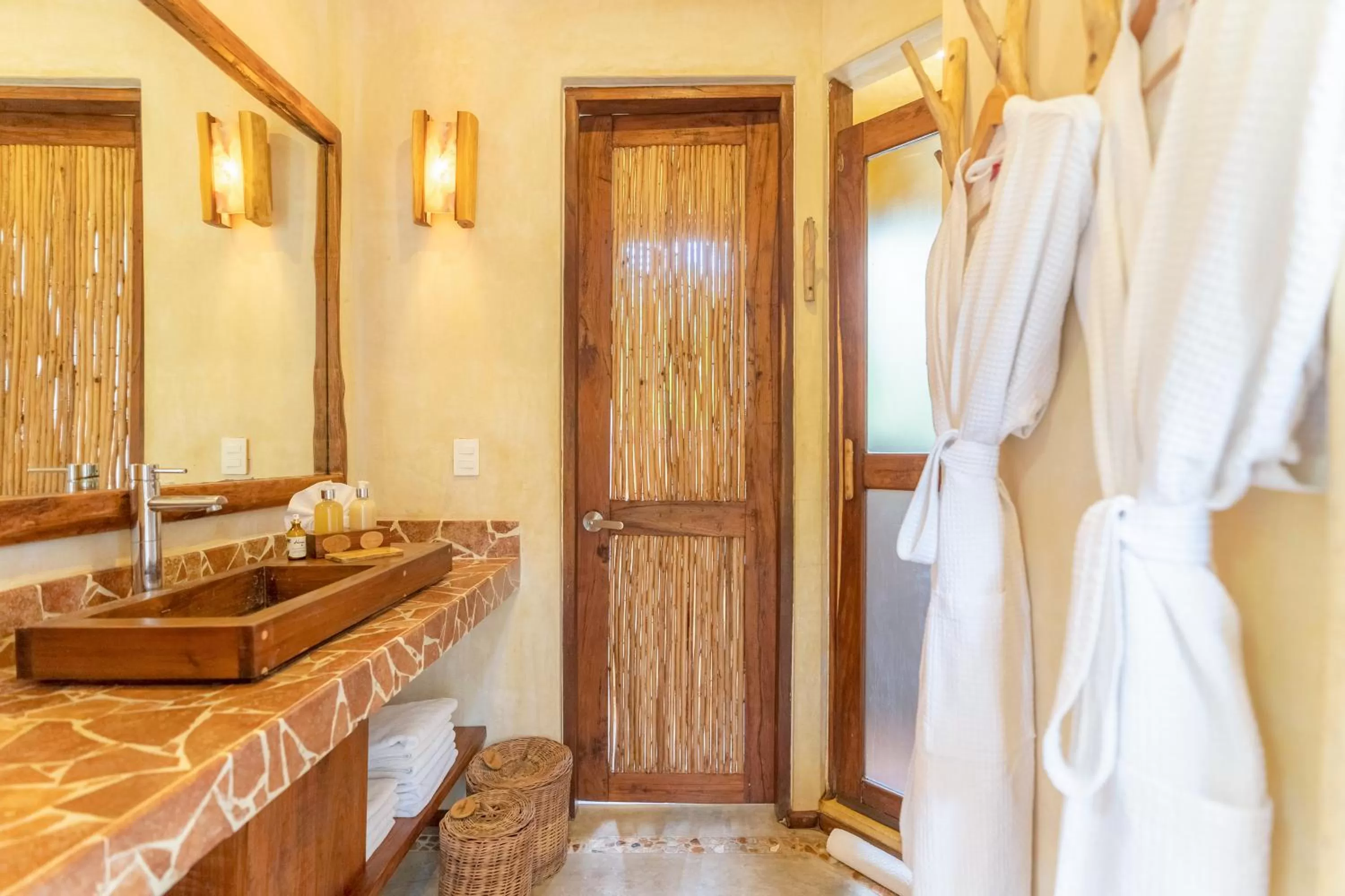 Bathroom in Alaya Tulum by Ahau Collection