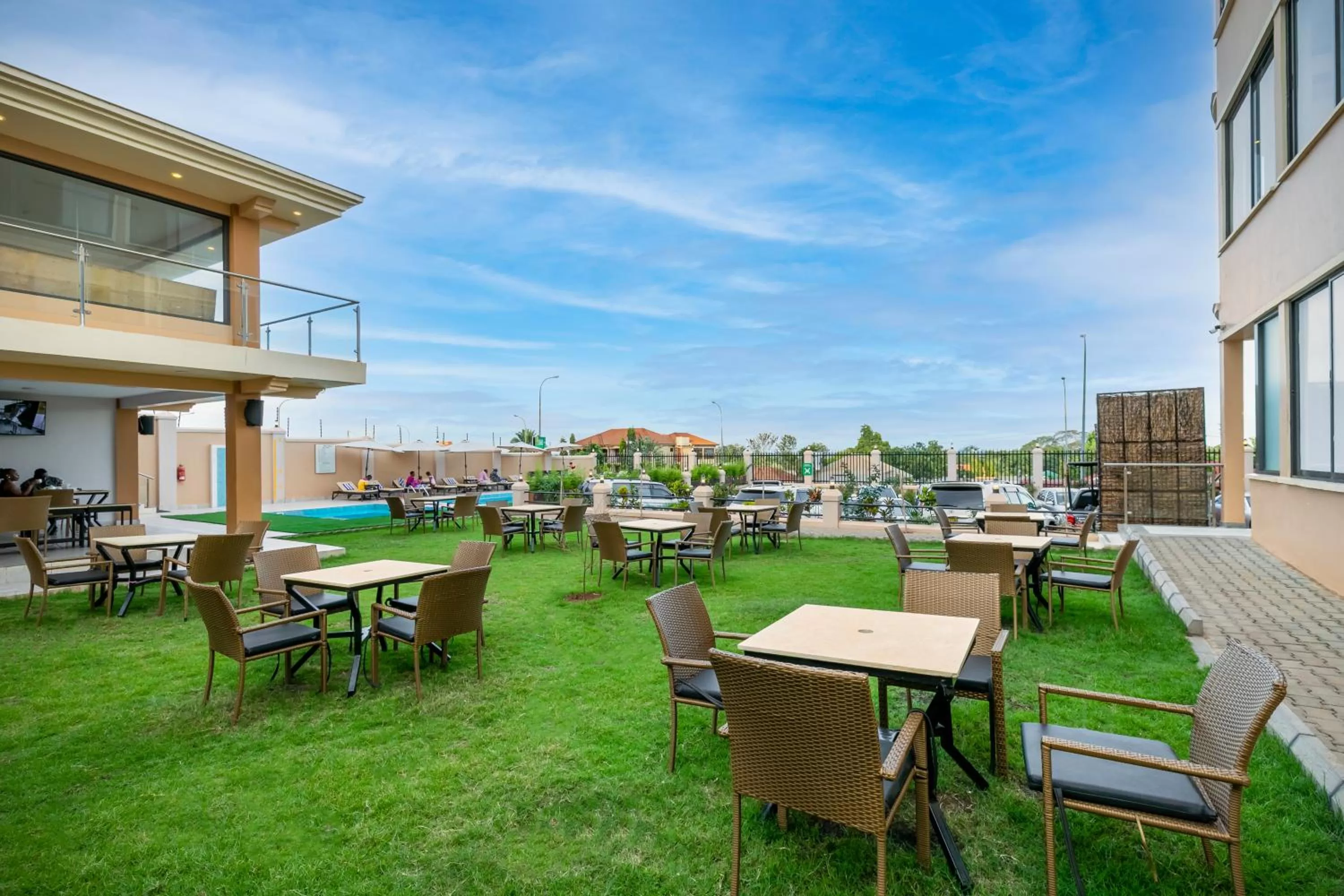 Property building in Hotel Horizon Entebbe