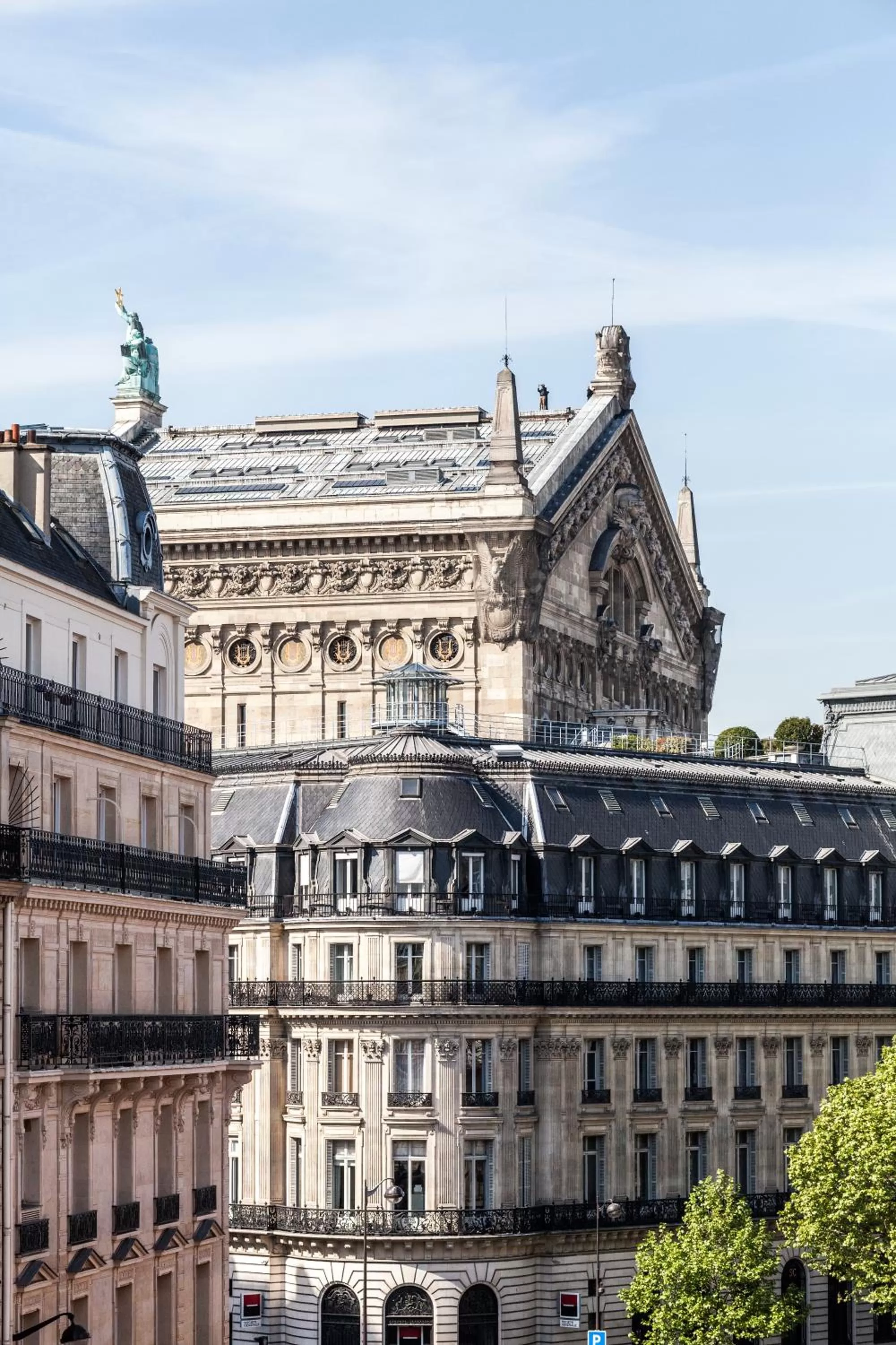 City view in Excelsior Opera