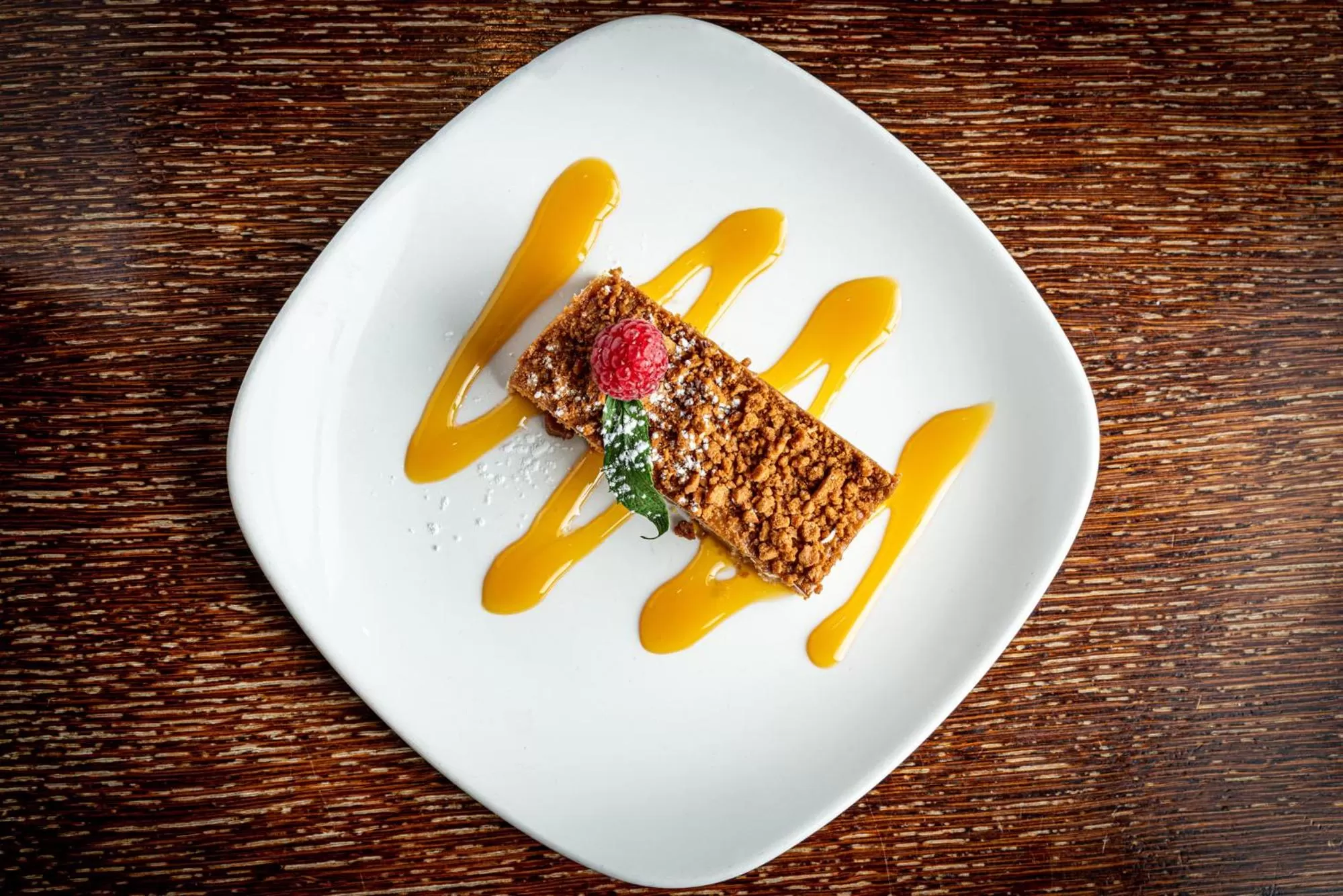 Food close-up in The Dog & Bear Hotel