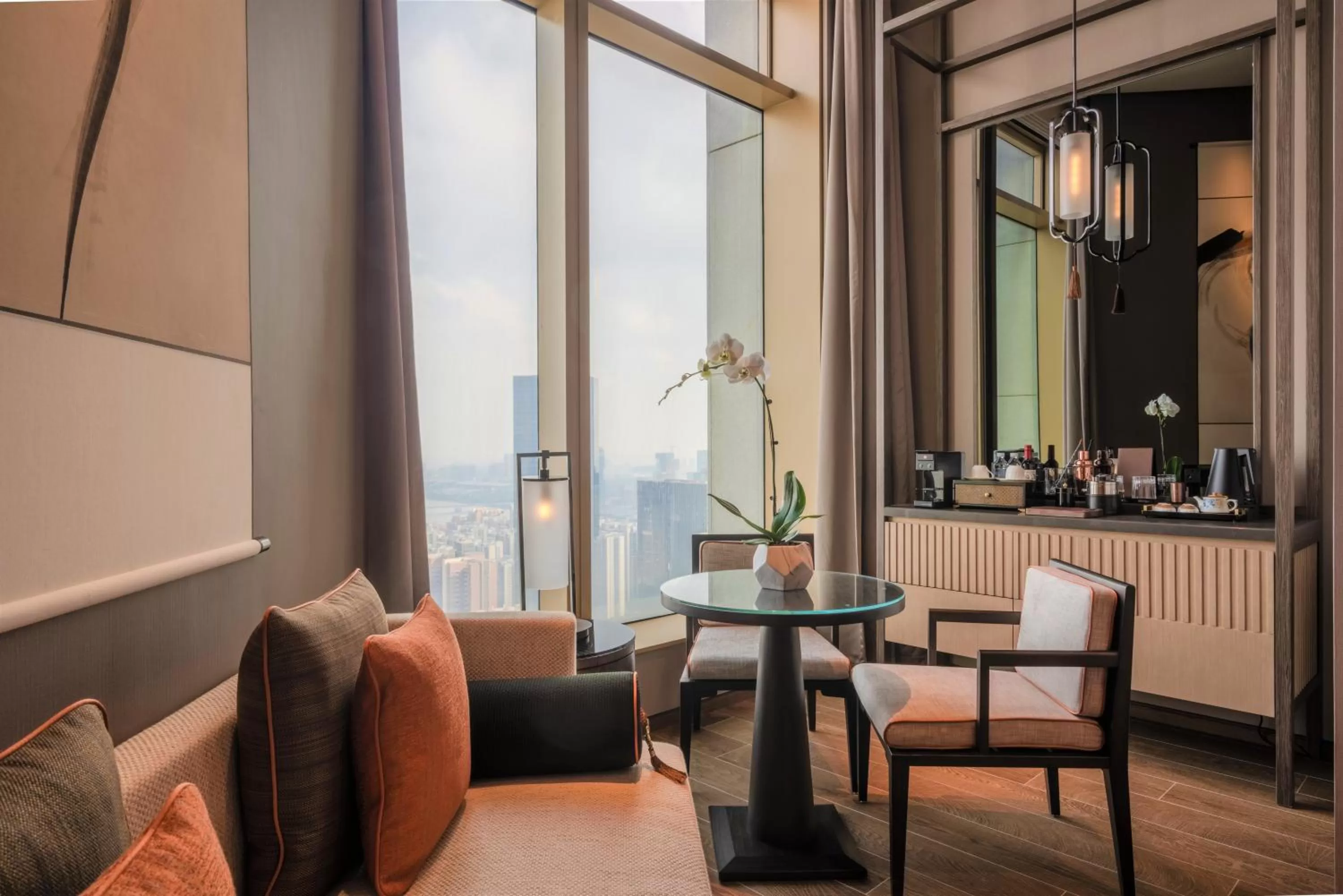 Seating area in Jumeirah Guangzhou