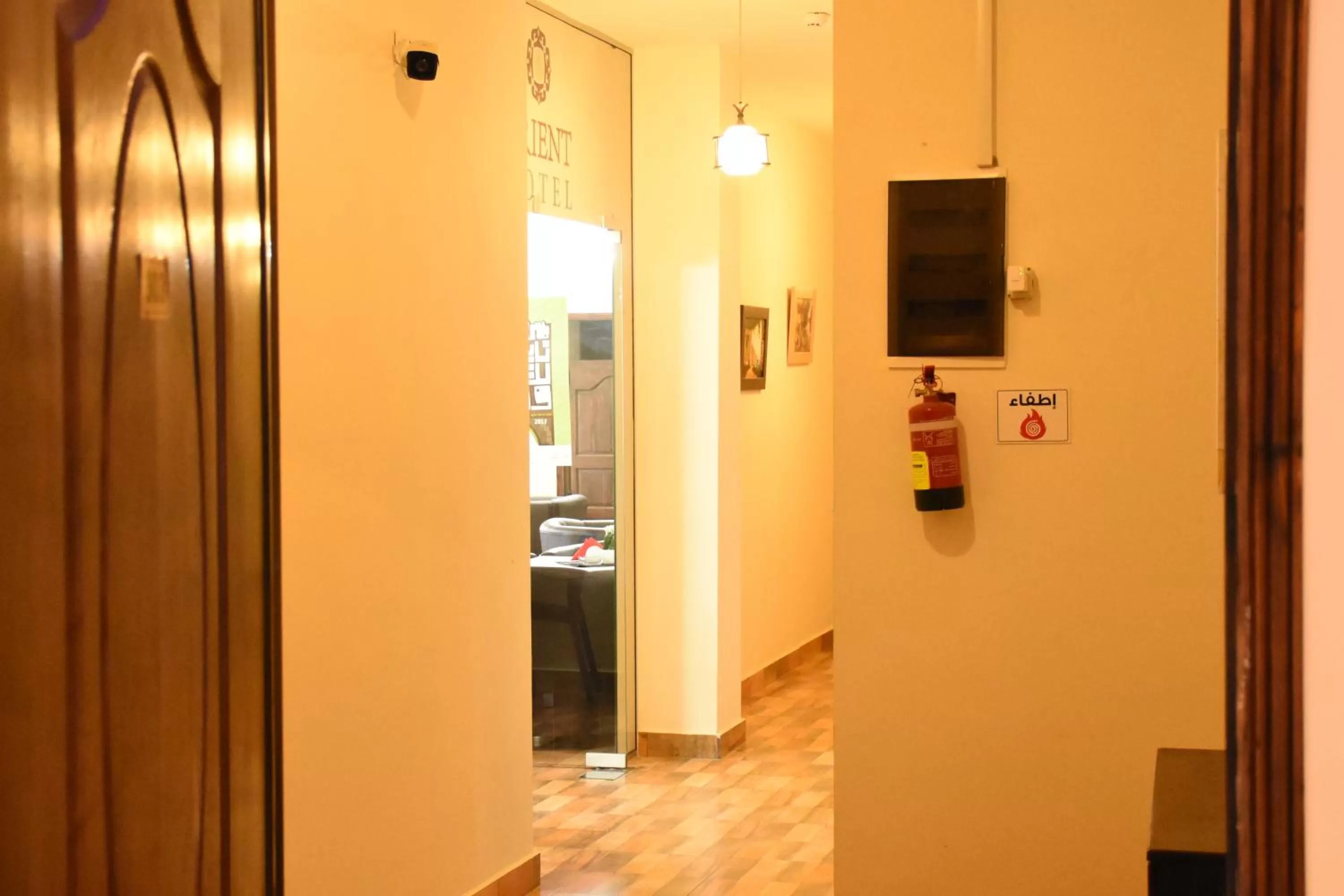 Decorative detail, TV/Entertainment Center in Orient Hotel