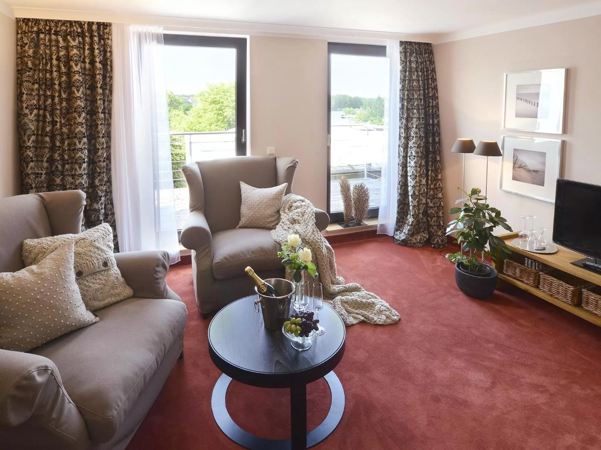 Living room, Lounge/Bar in Rosendomizil