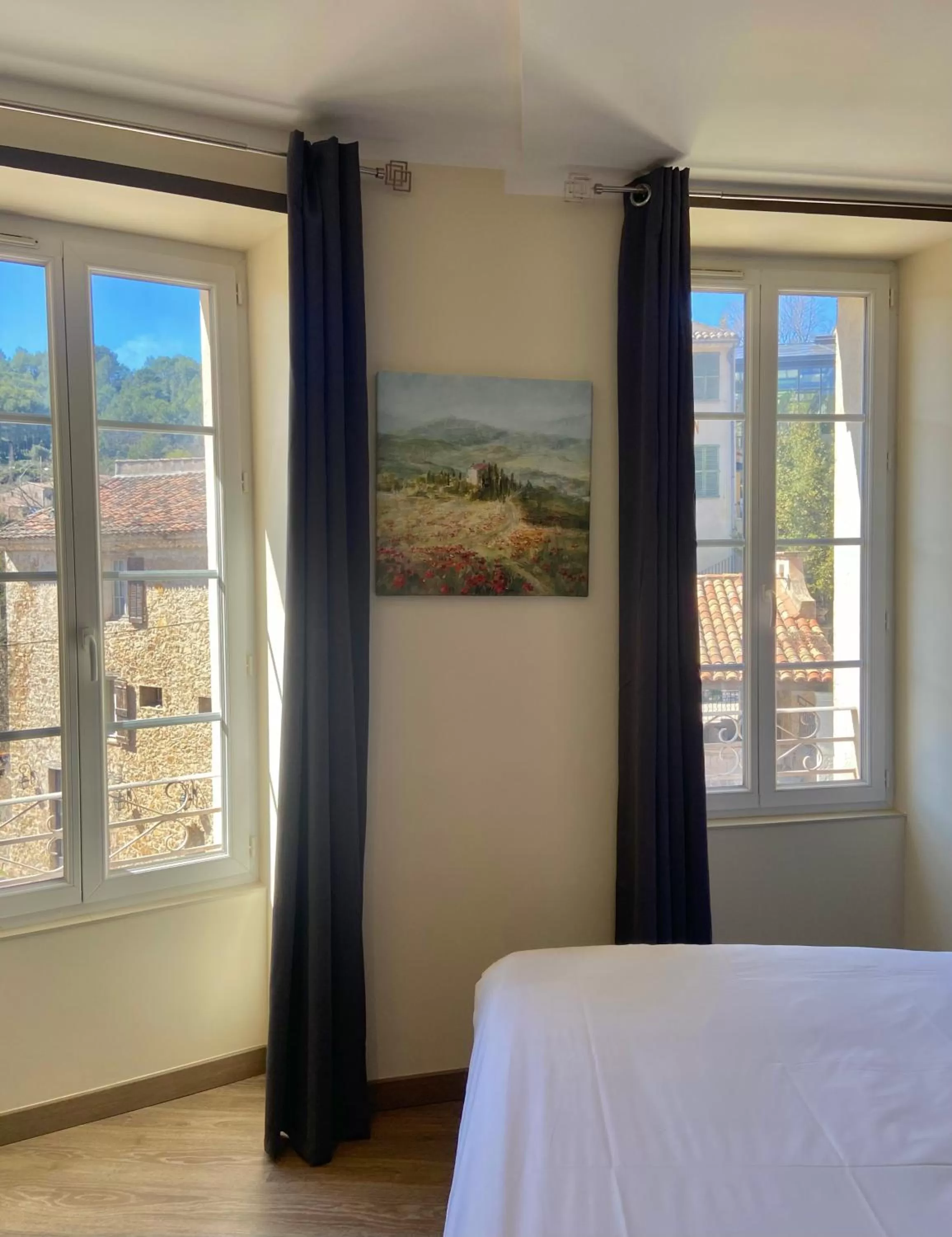 Bed in Hôtel La Falaise