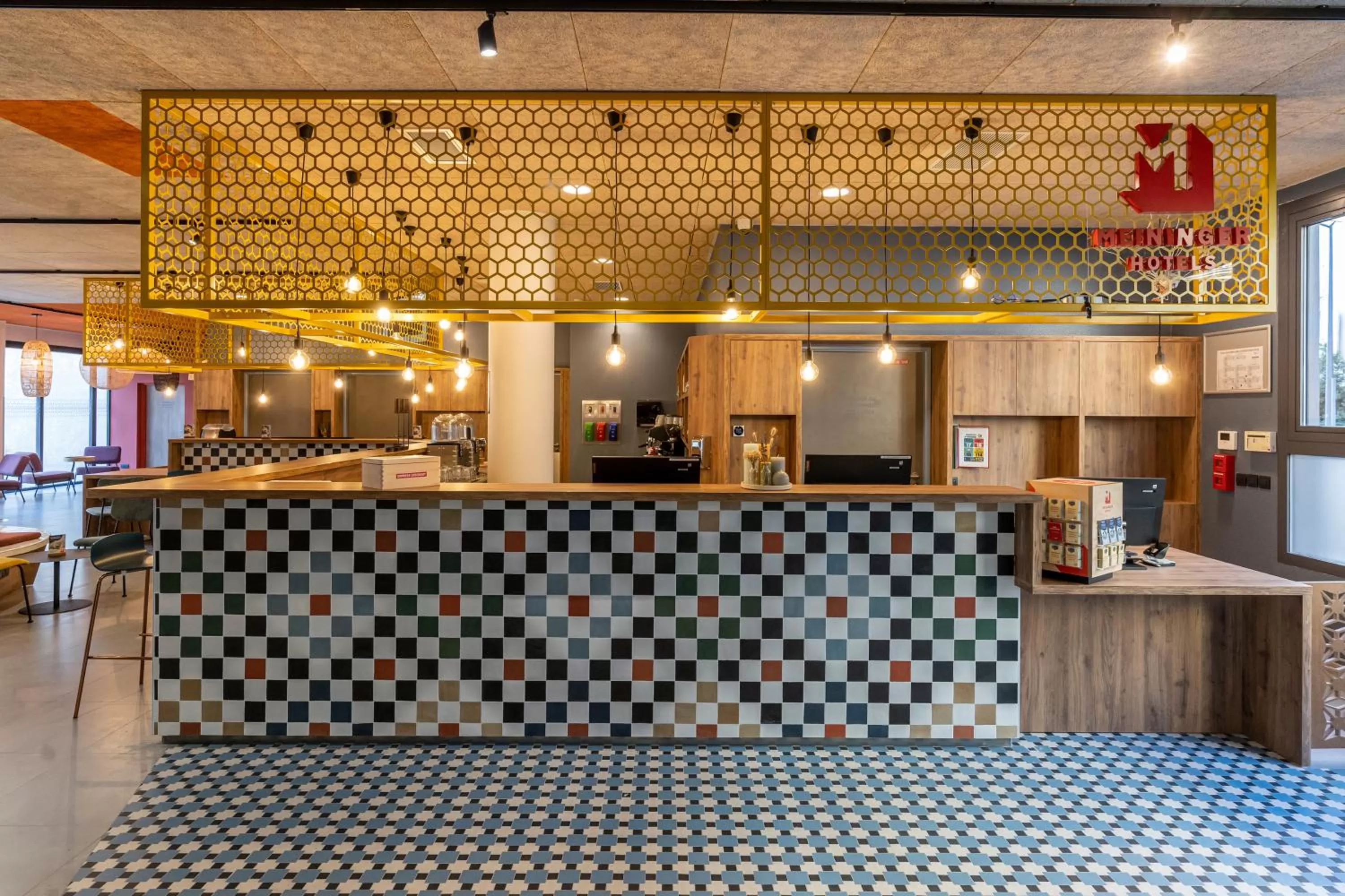 Lobby or reception, Lobby/Reception in MEININGER Marseille Centre la Joliette