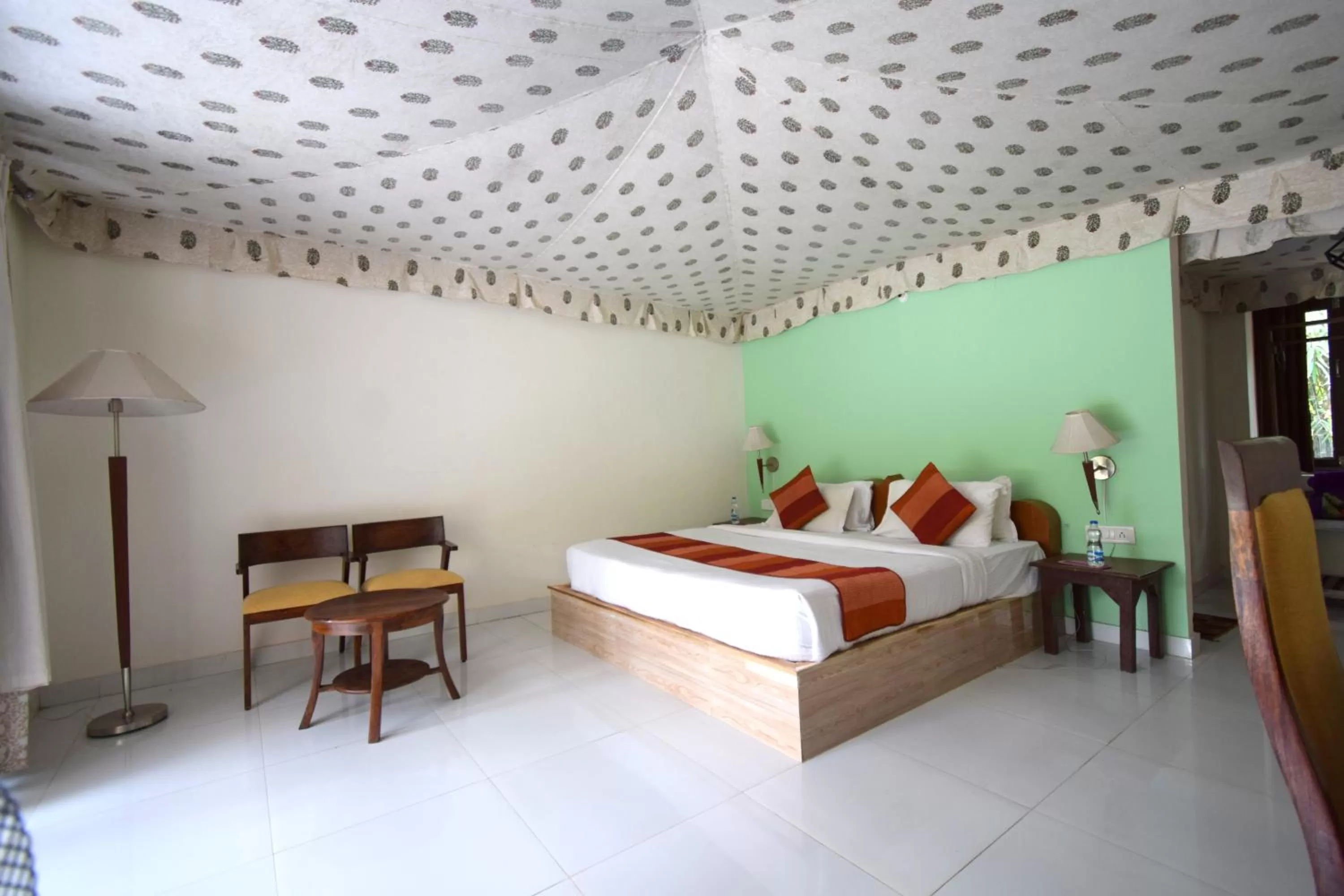 Bed in Sultan Bagh Resort by The Sky Imperial