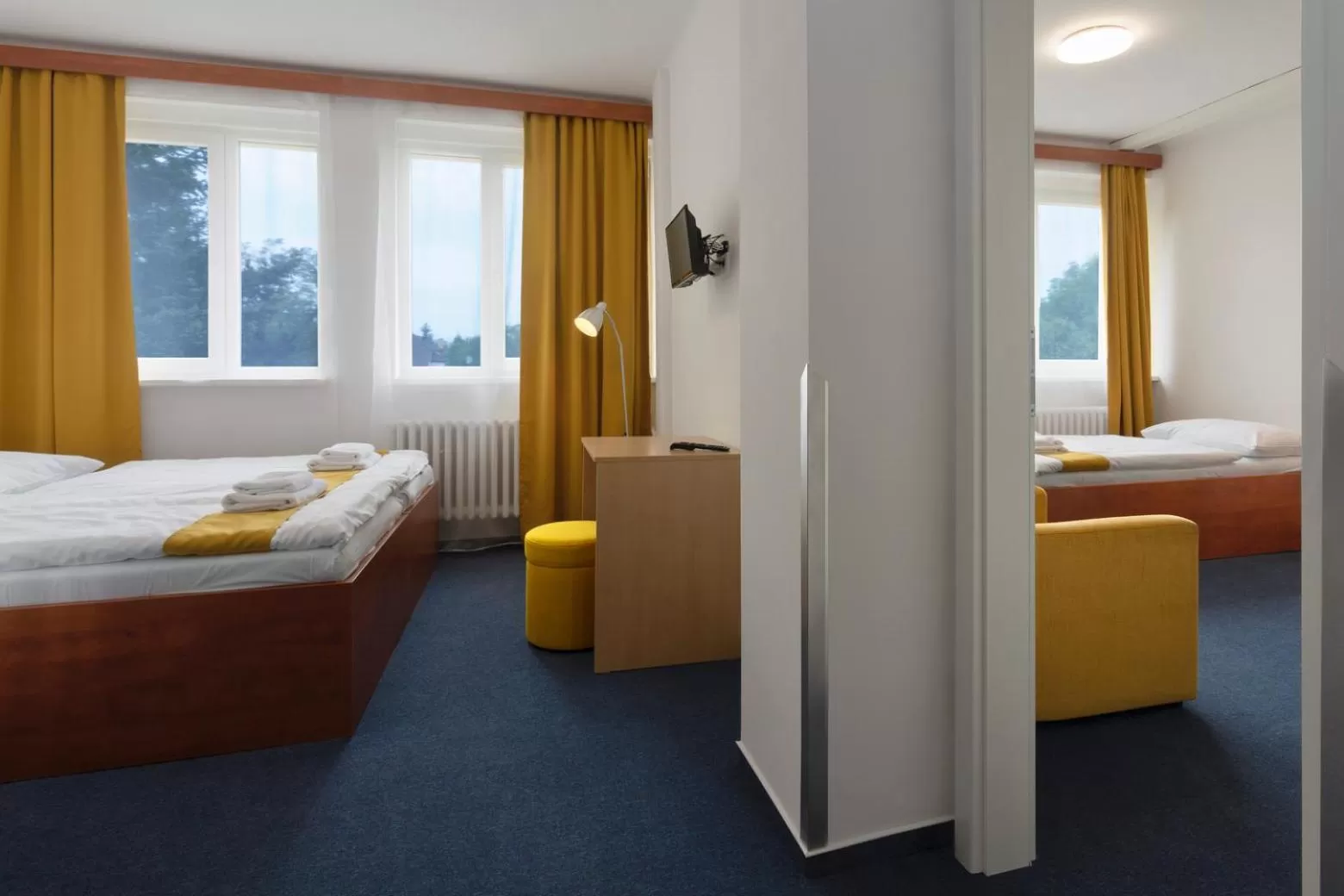 Bedroom, Bed in Hotel ATLAS