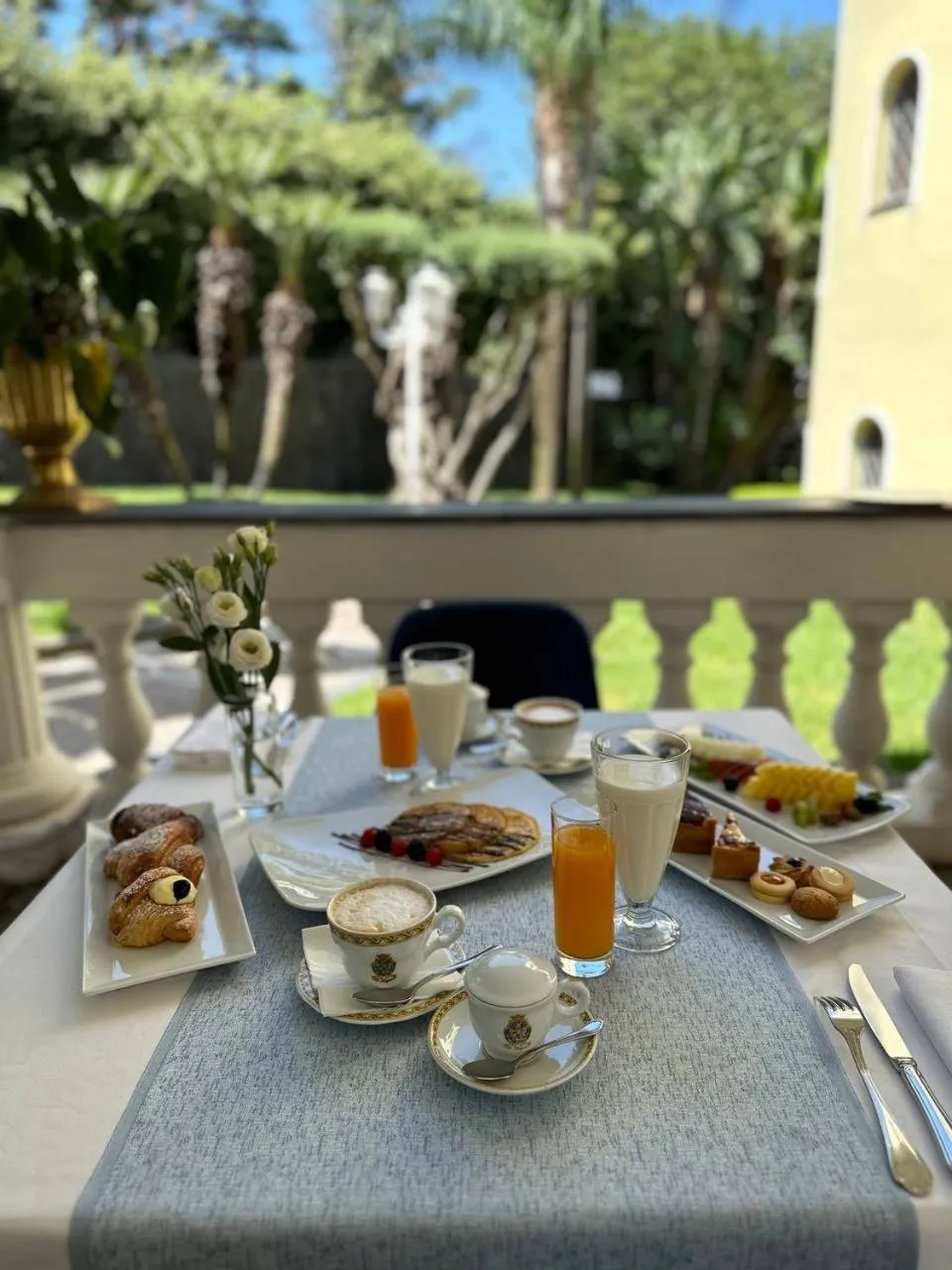 Breakfast in Villa Le Zagare Relais & SPA