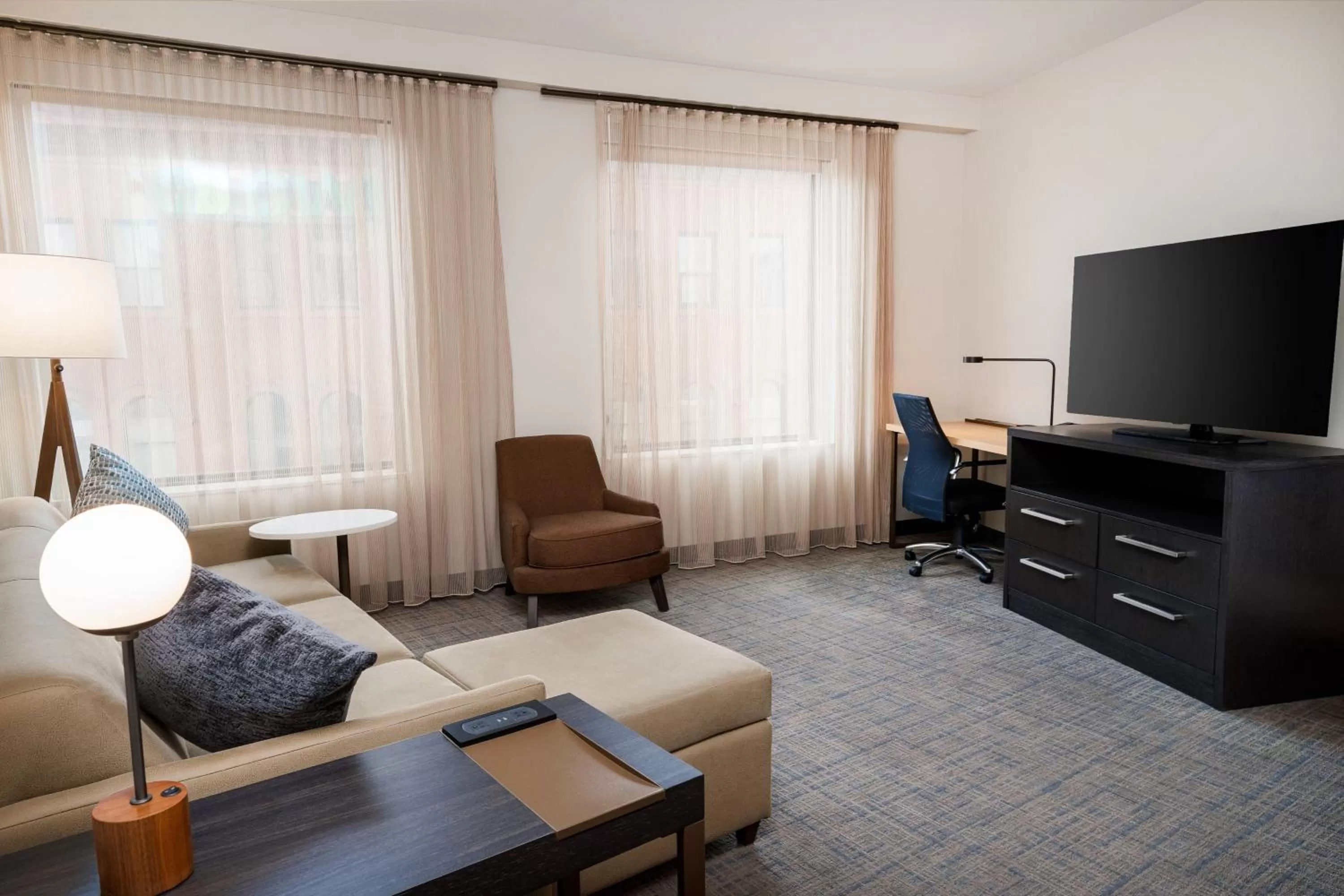 Living room in Residence Inn by Marriott Grand Rapids Downtown