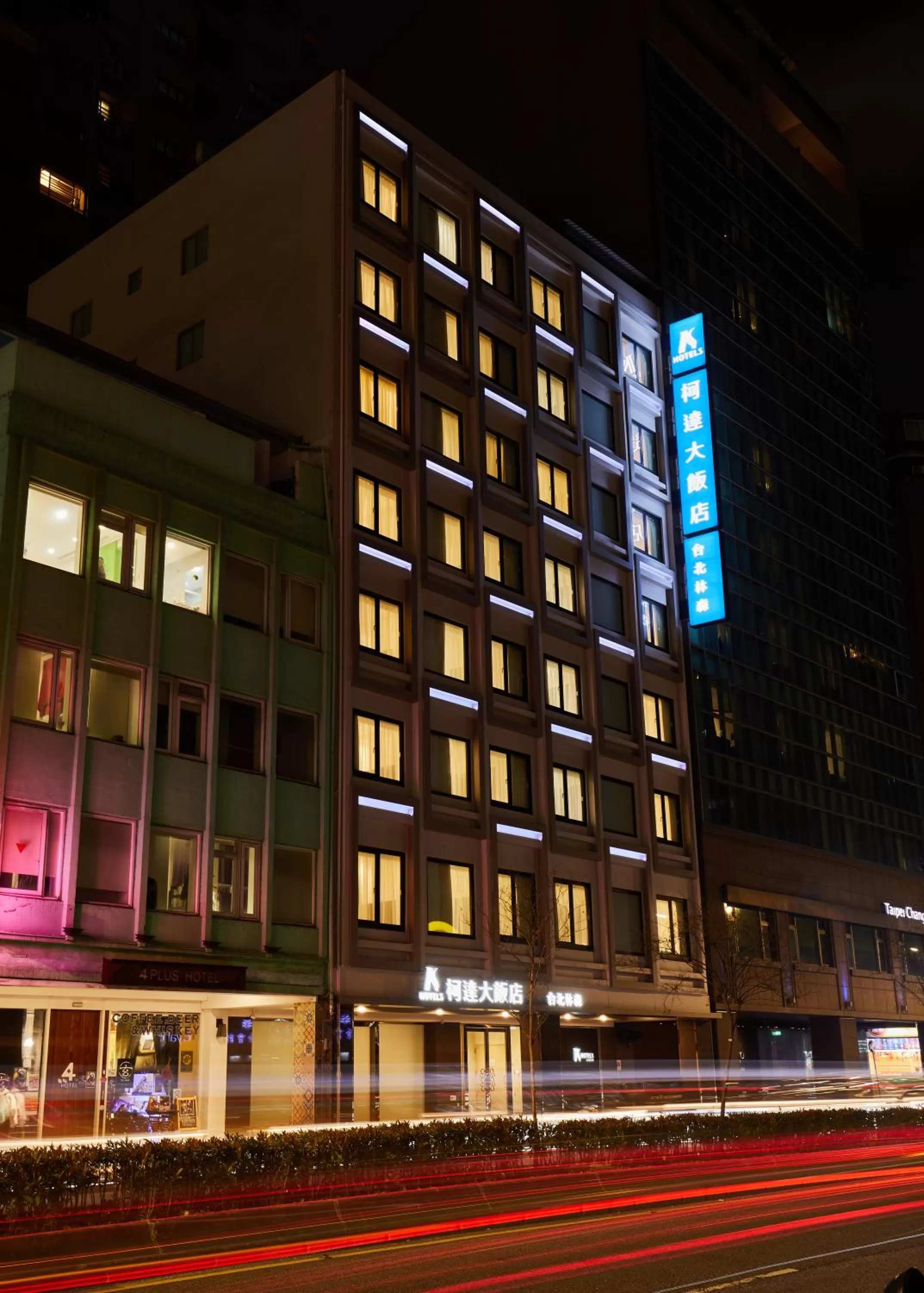 Property building in K Hotels Taipei Linsen