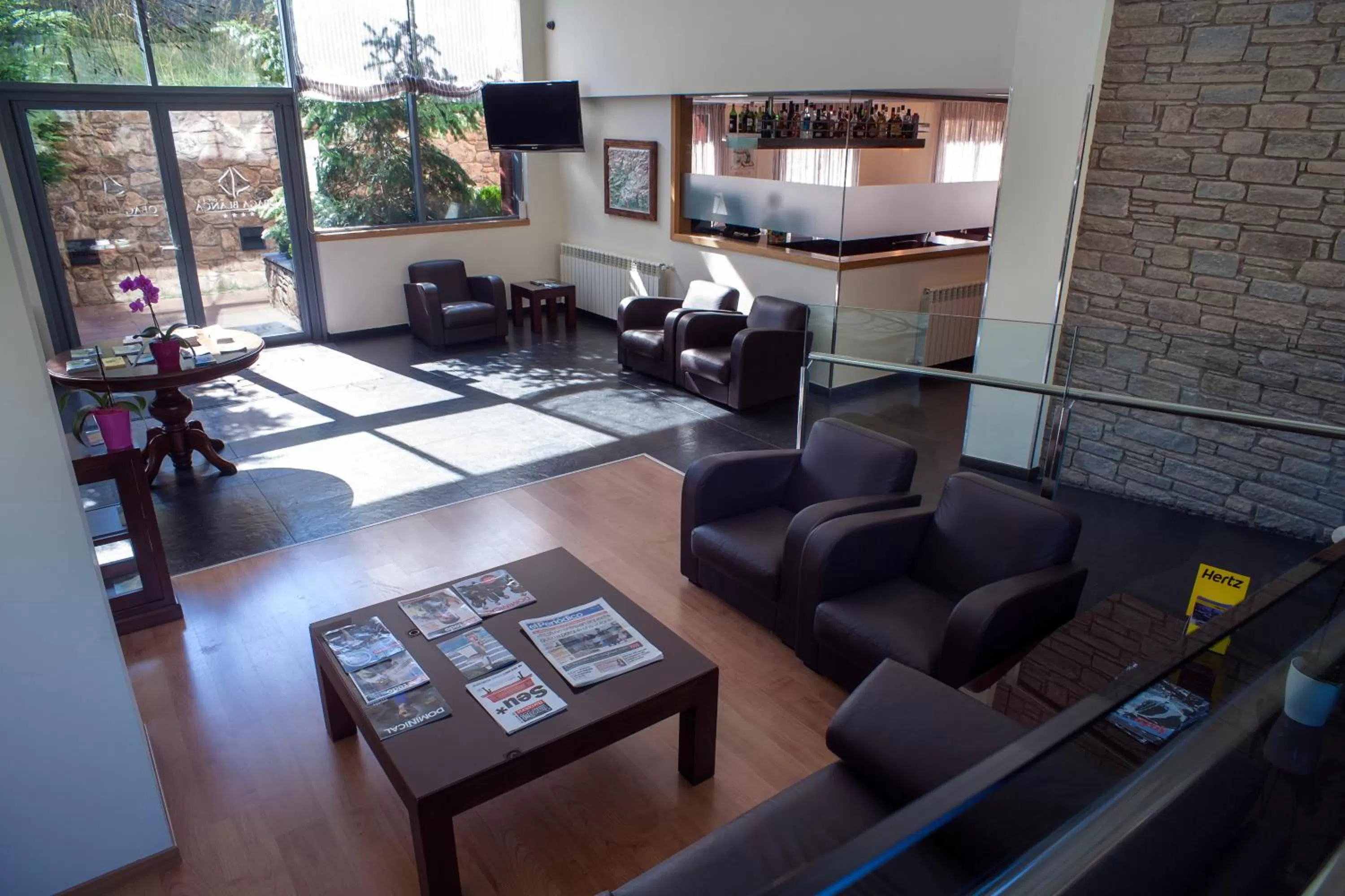 Lobby or reception in Obaga Blanca & Spa