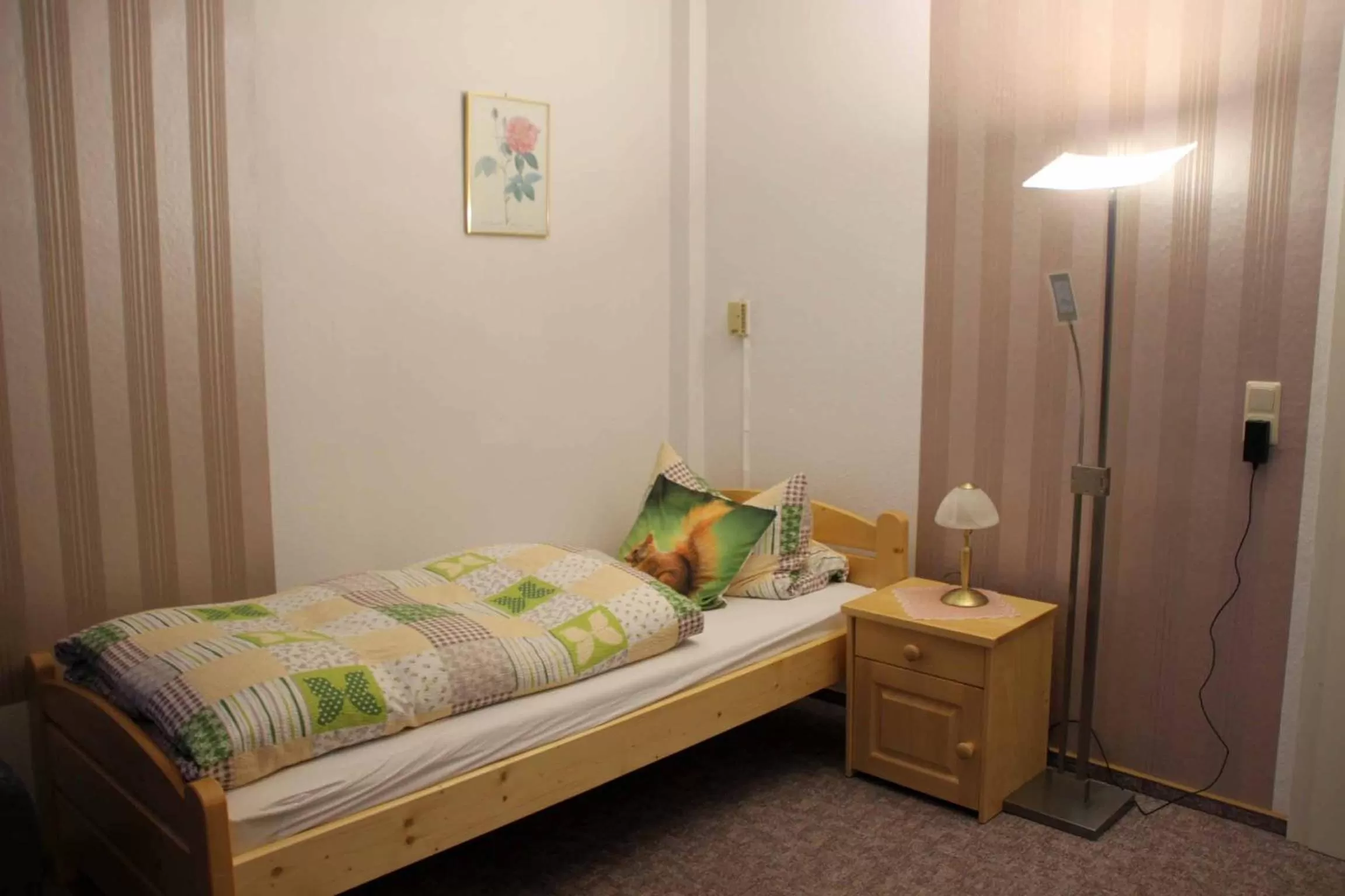 Bed in Hotel Gasthof Zum weissen Lamm