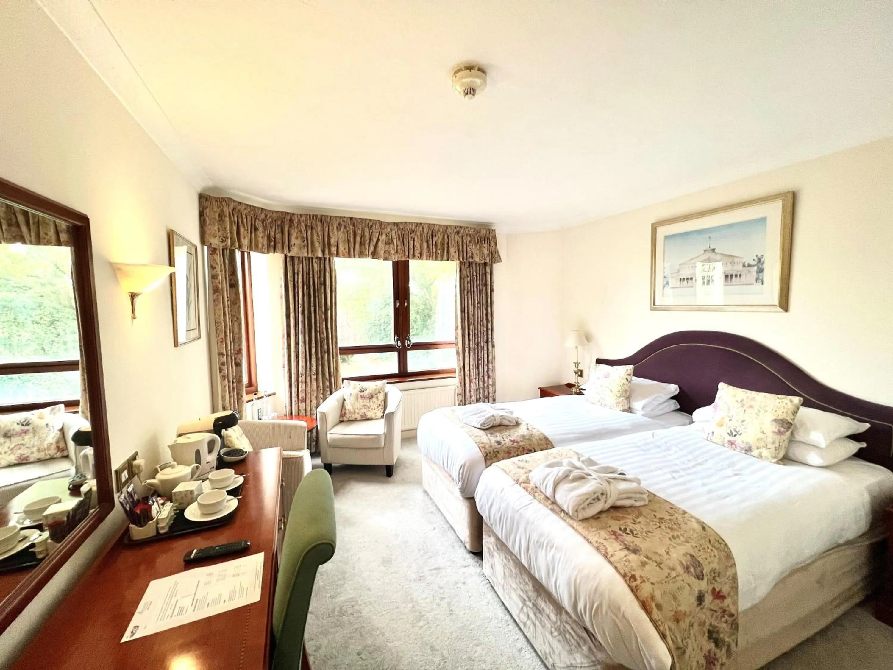 Bedroom, Bed in Passford House Hotel