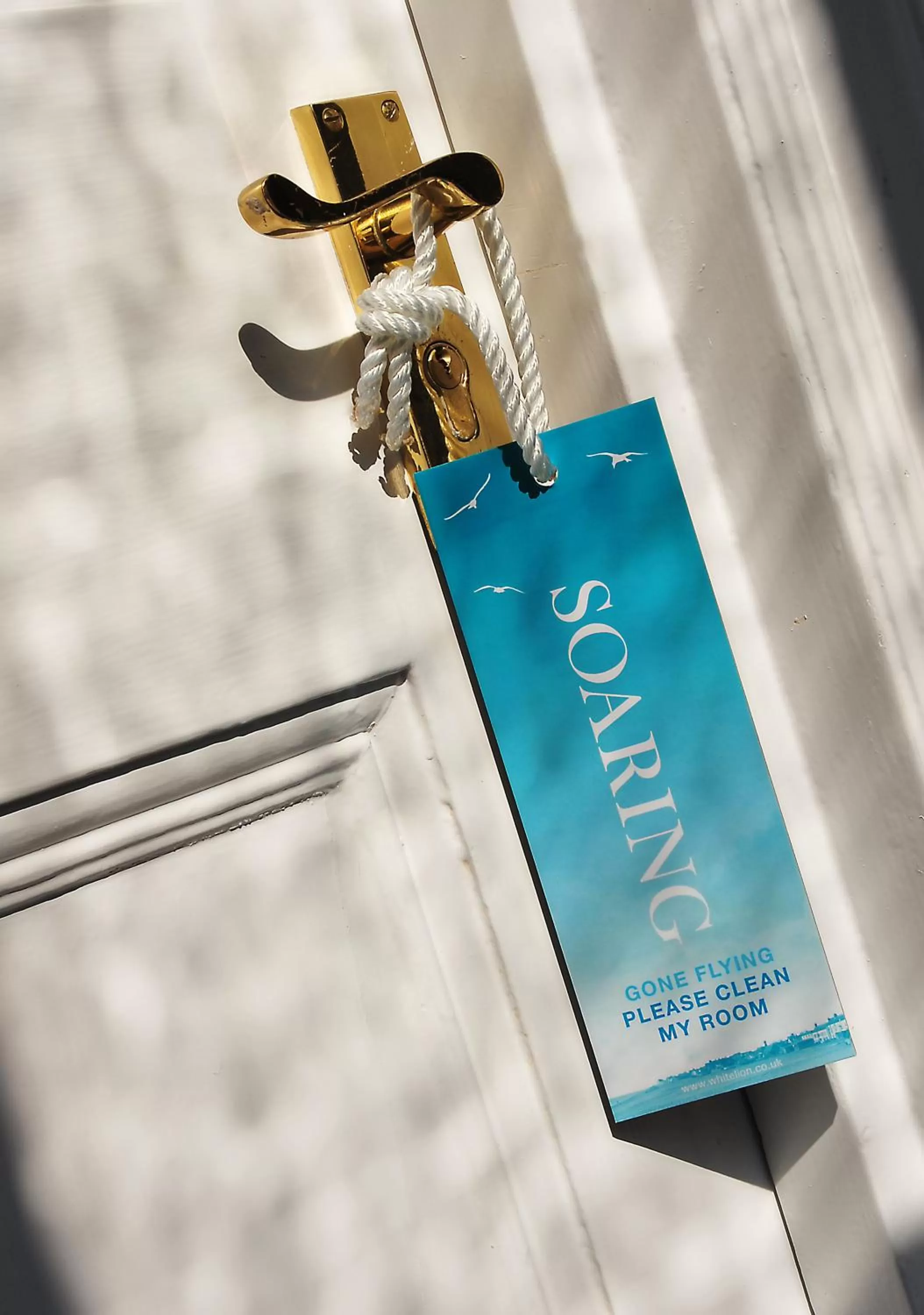 Decorative detail in The White Lion Hotel