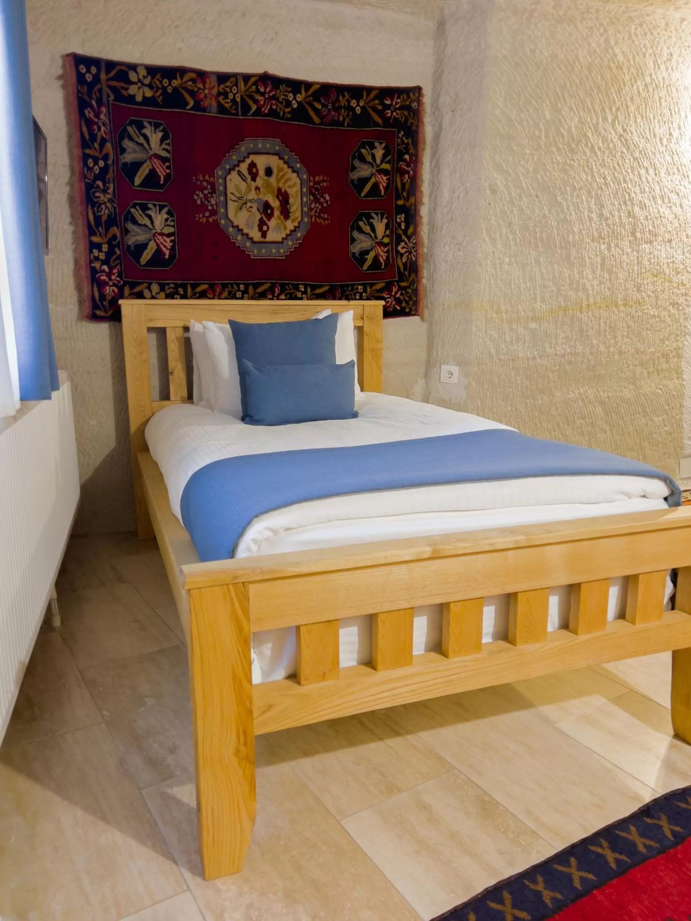 Bed in Local Cave House