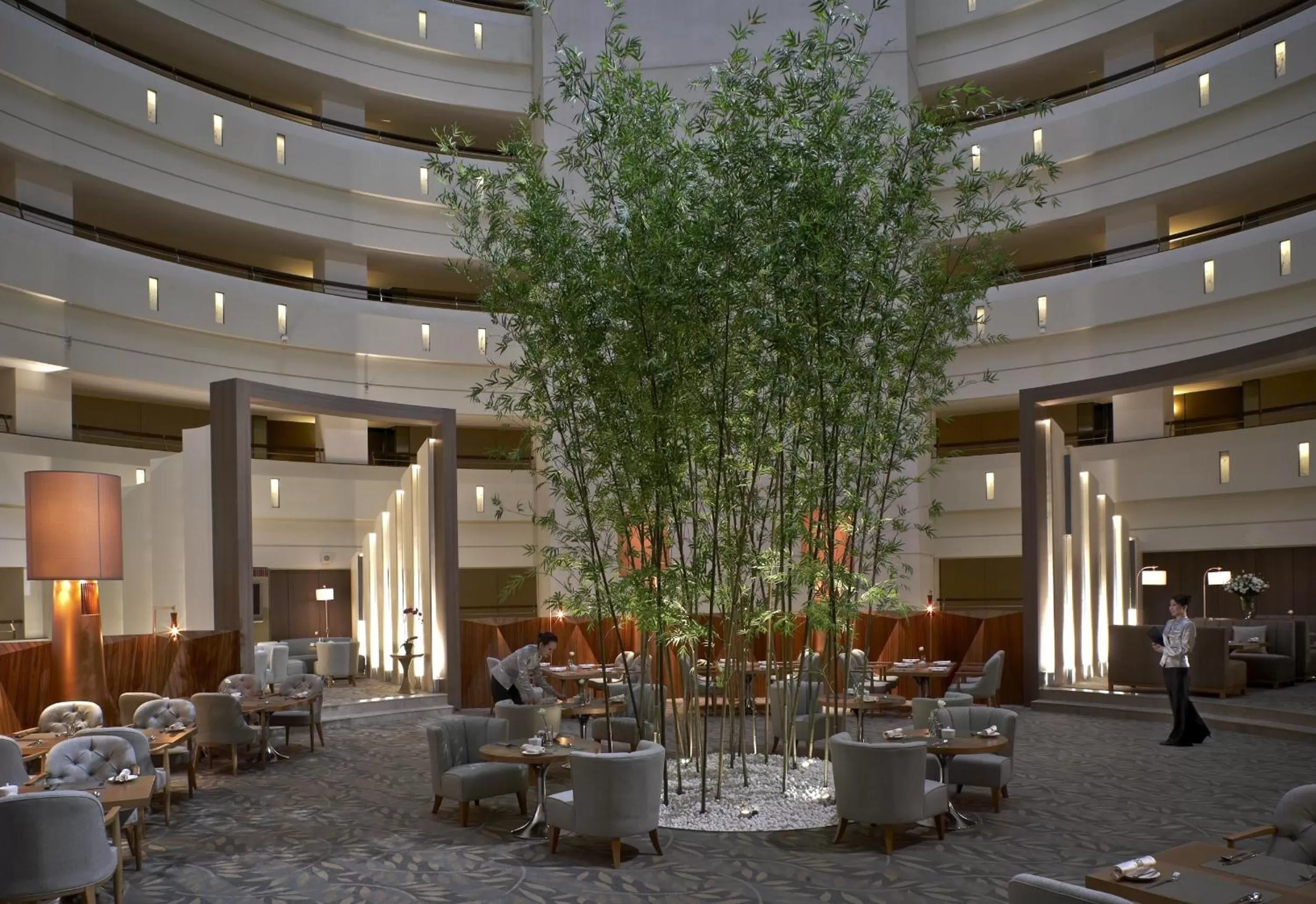 Patio in Shangri-La Far Eastern Tainan