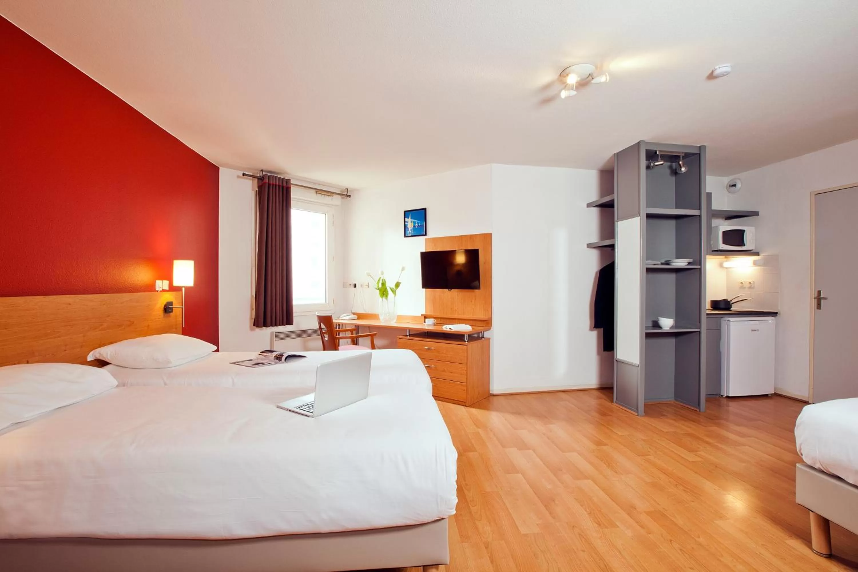 Bedroom in Séjours & Affaires Lyon Saxe-Gambetta