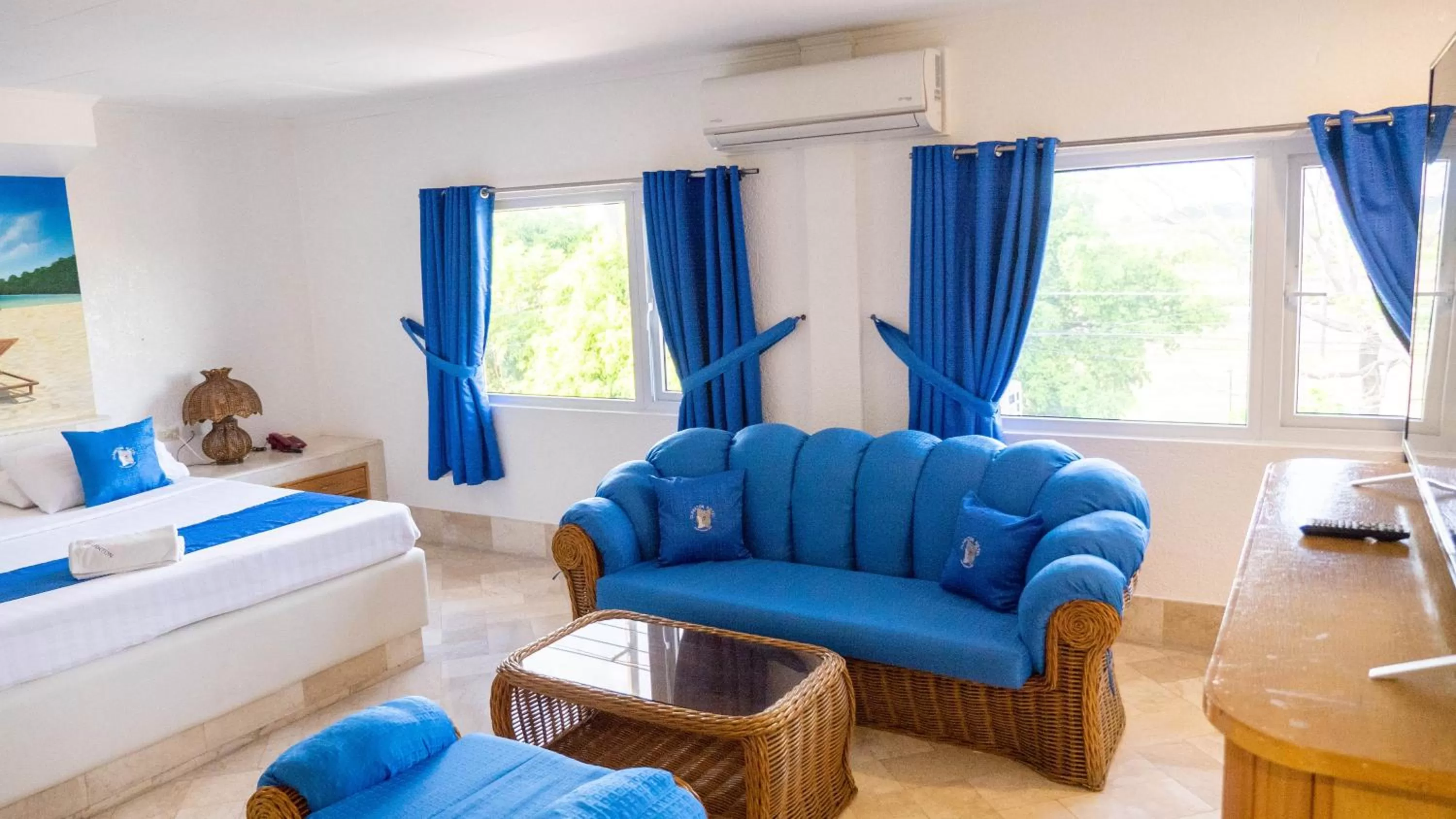 Bed in Clarkton Hotel Apartment