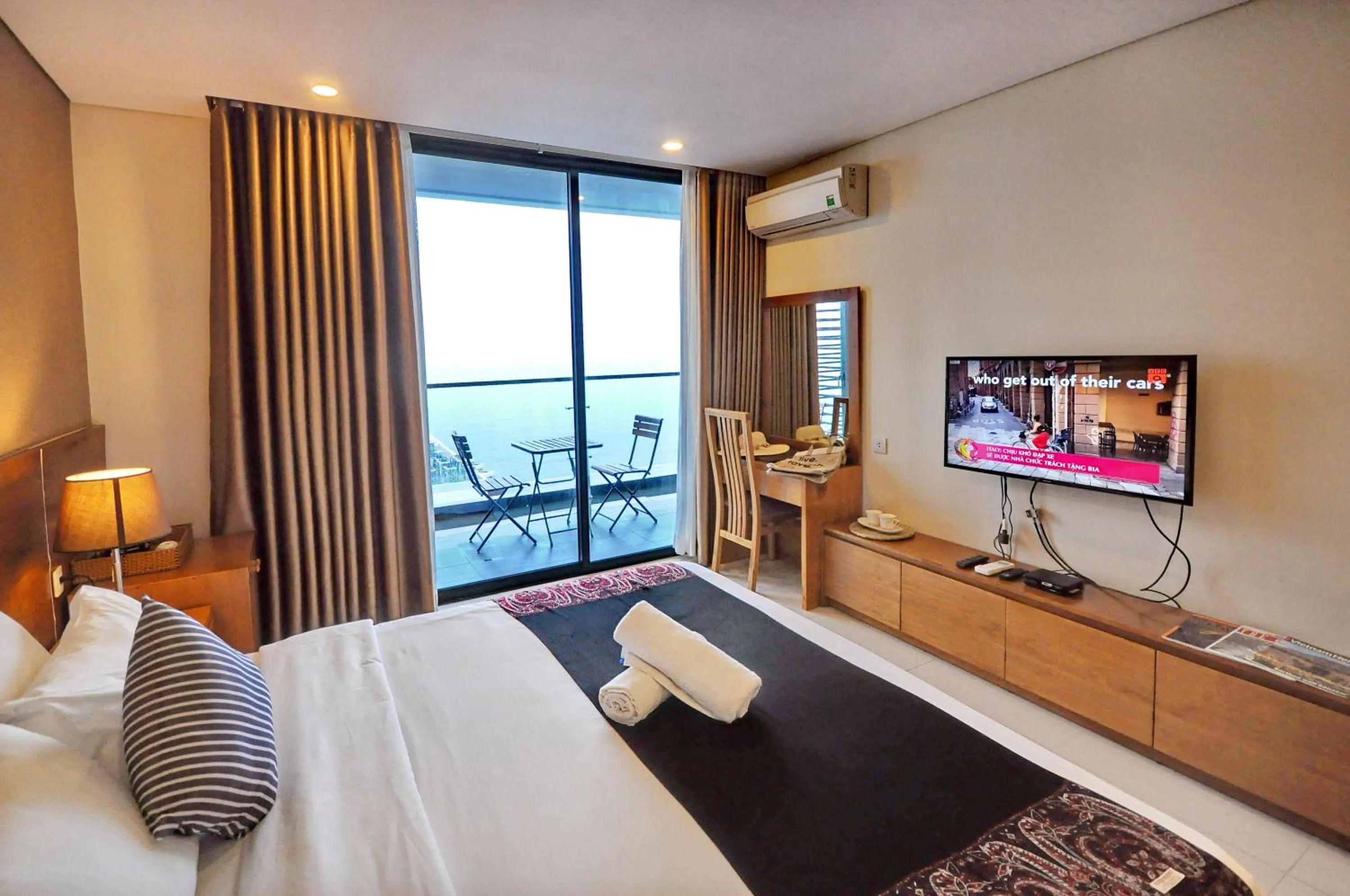 Bedroom, Bed in Holi Beach Hotel & Apartments