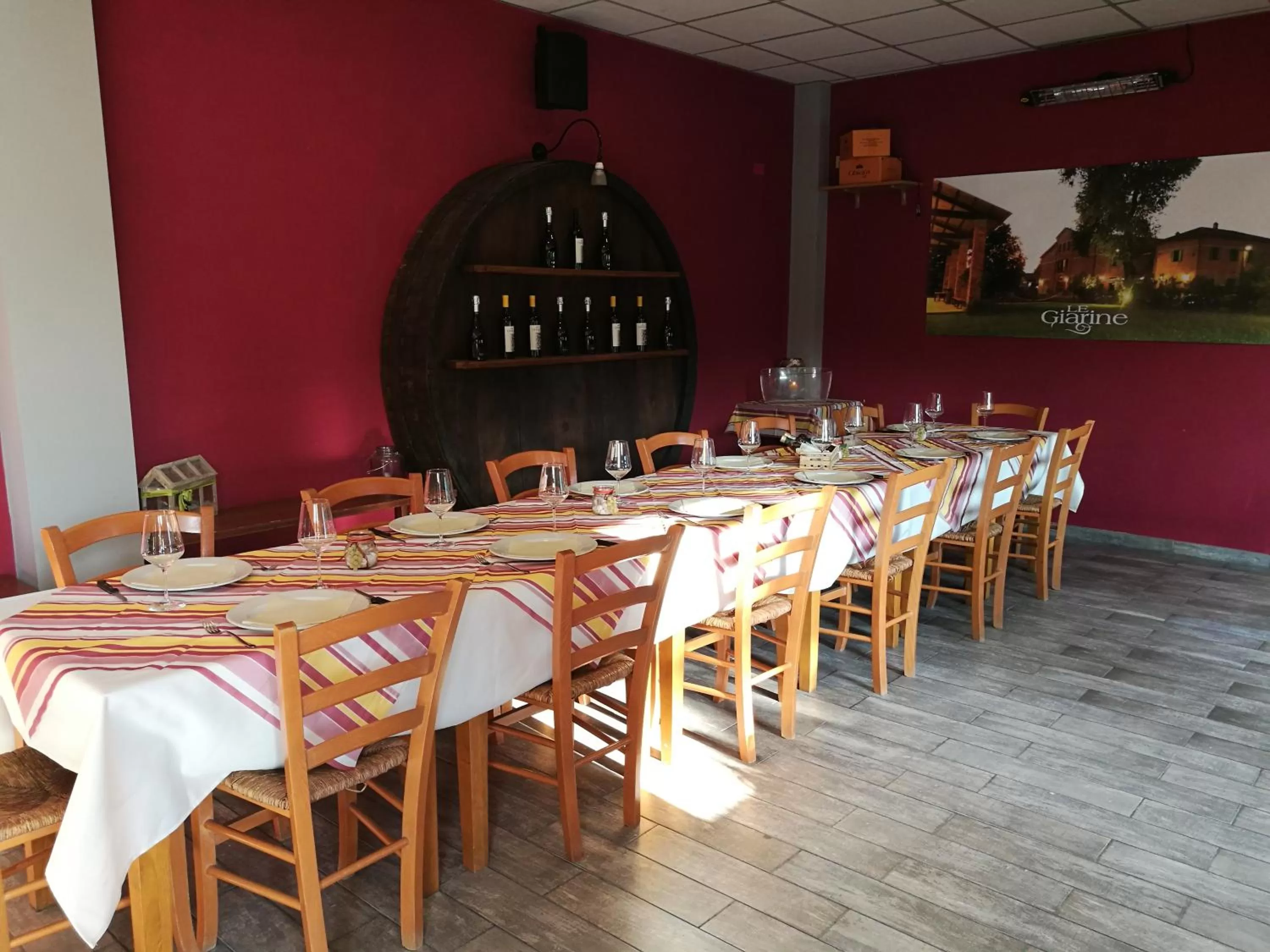 Restaurant/places to eat in Agriturismo Le Giarine