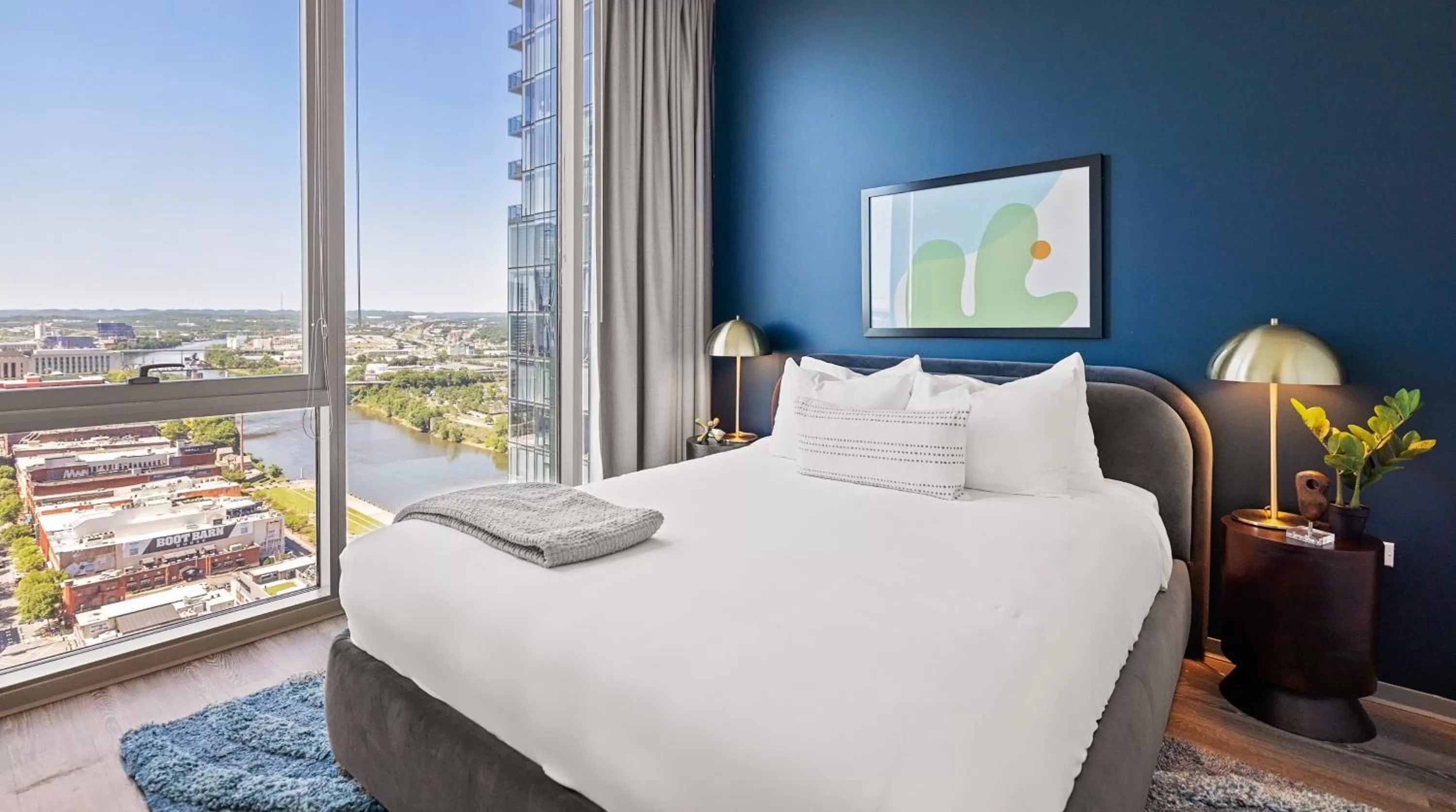 Bed in Placemakr Premier SoBro