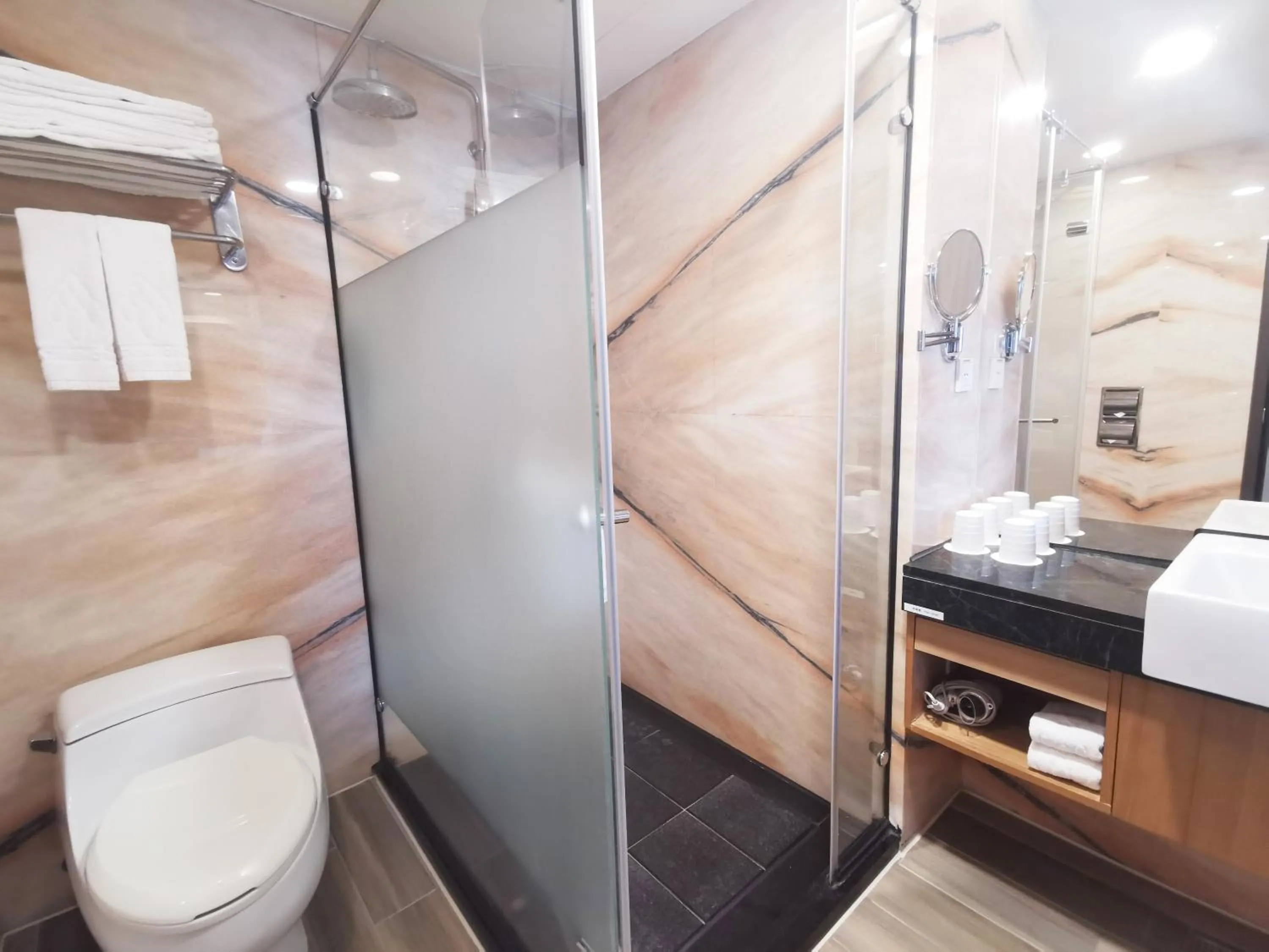 Bathroom in Azure Hotel