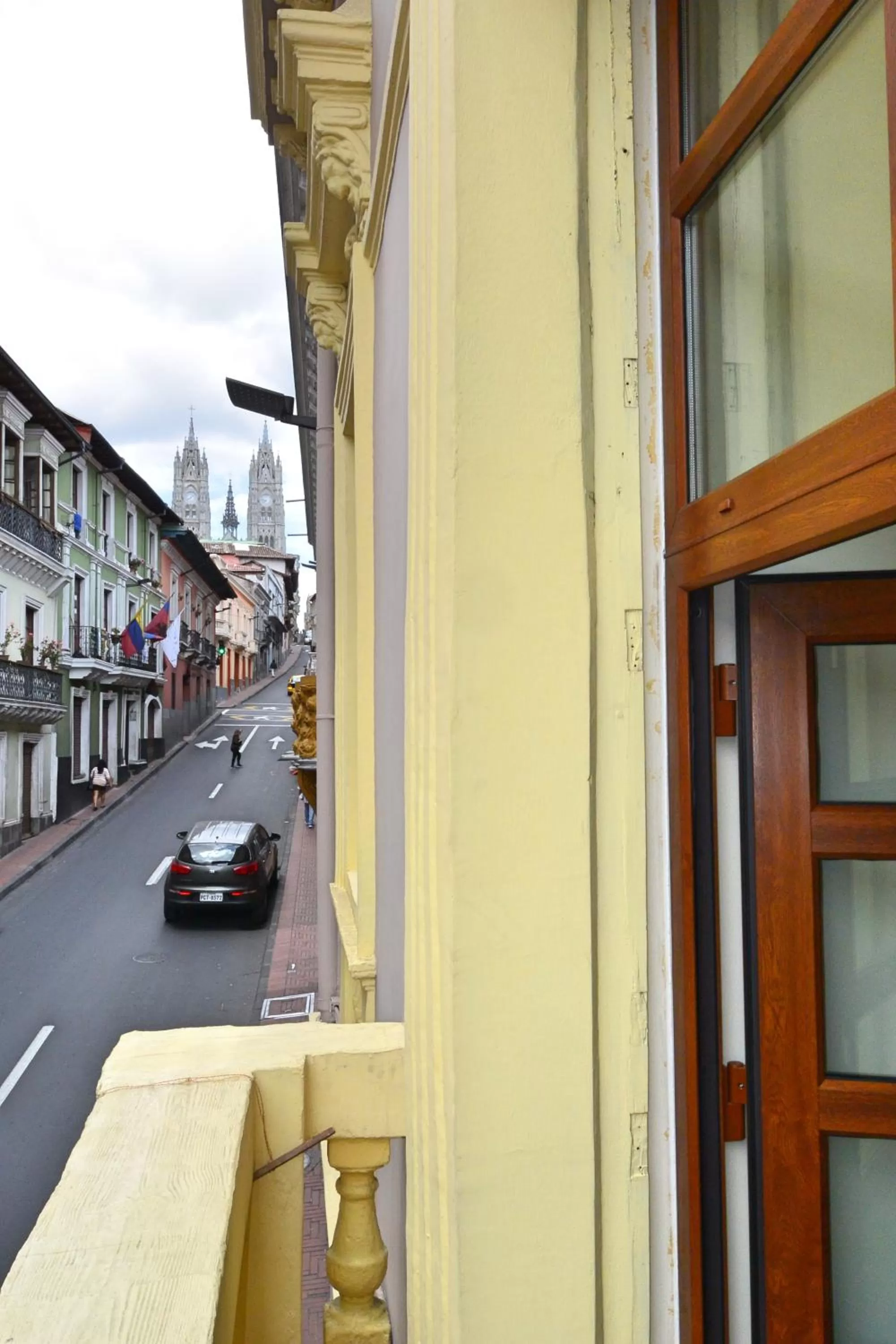 Balcony/Terrace in Hotel La Basílica Quito