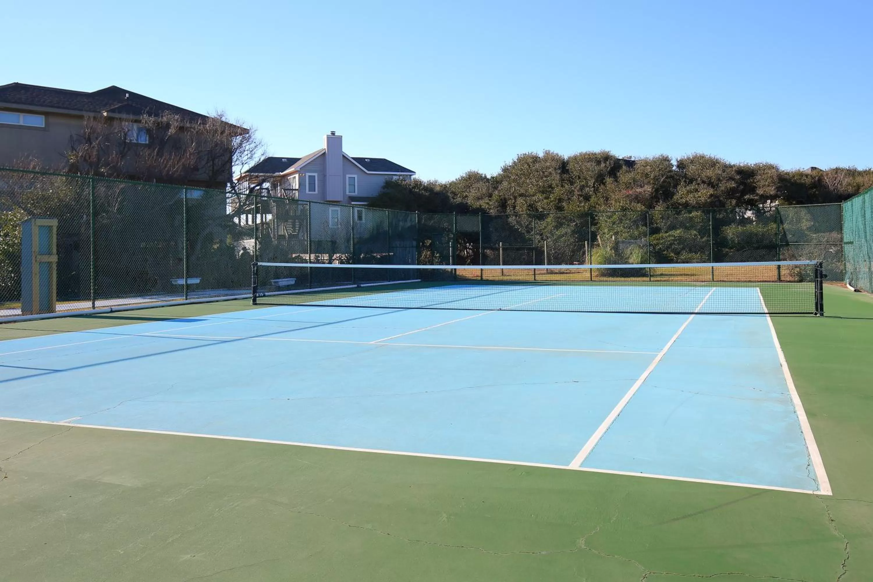 Tennis court in Ocean Pines Resort