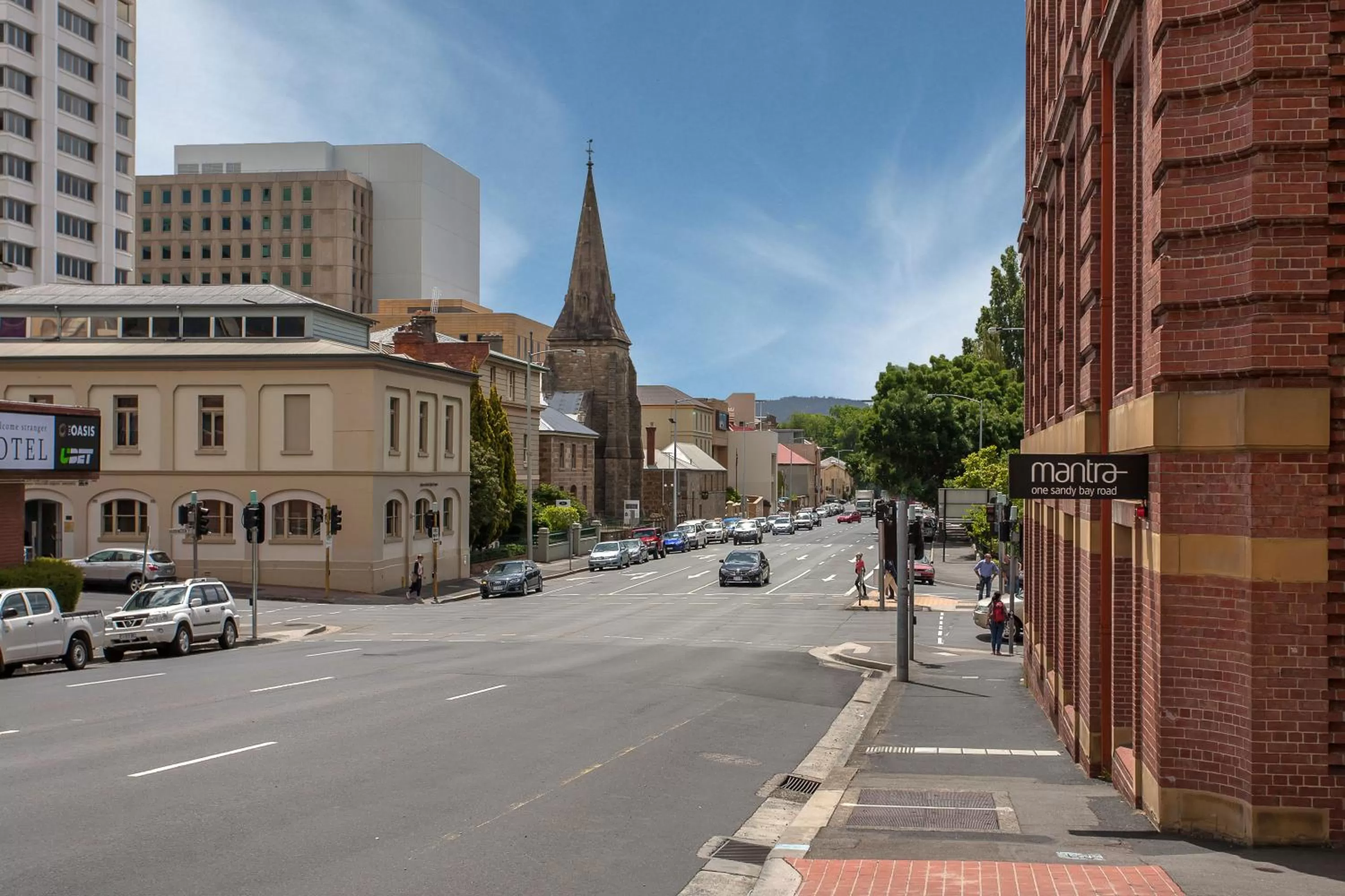 Property building in Mantra One Sandy Bay Road