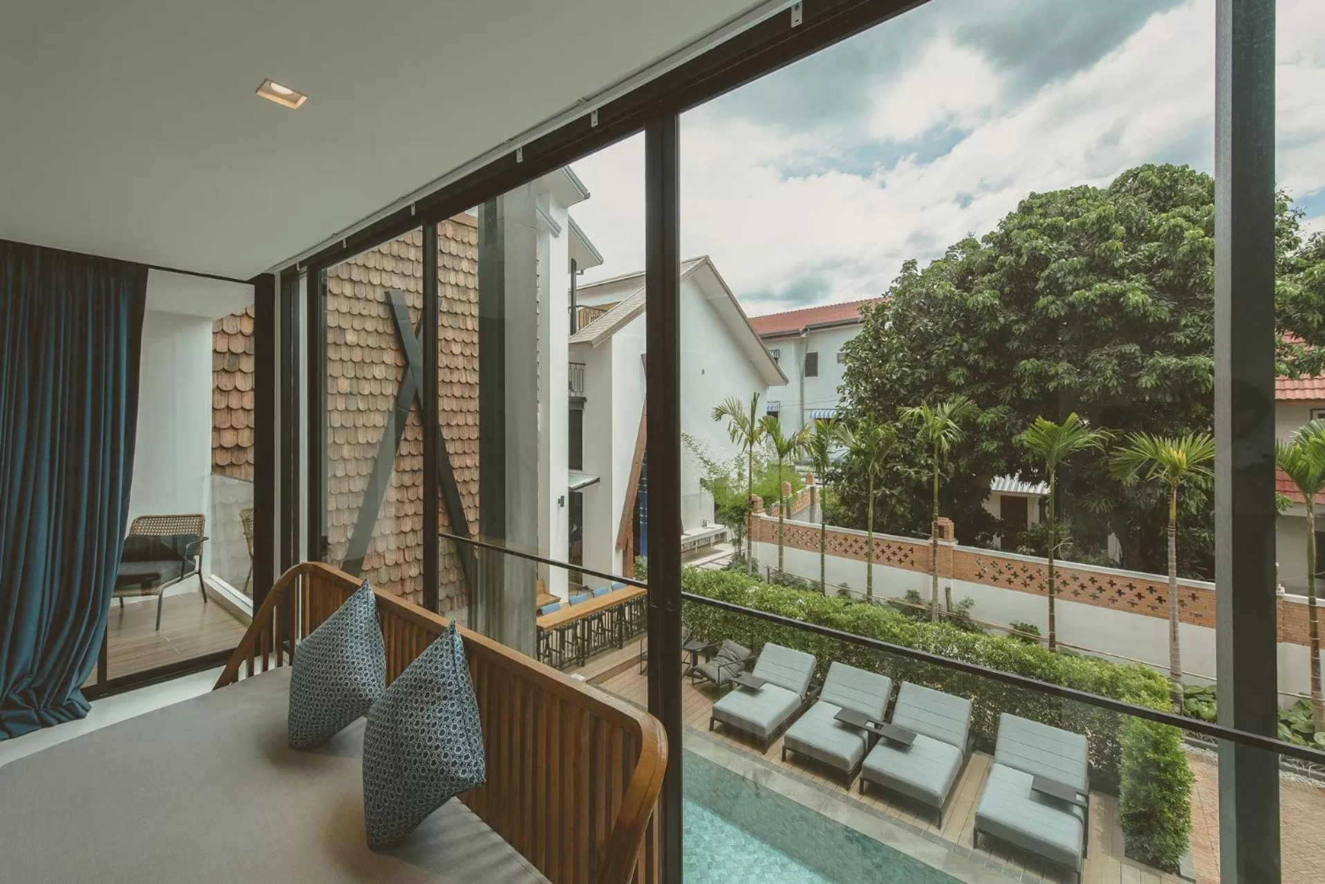 Pool view in THEE Vijit Lanna by TH District