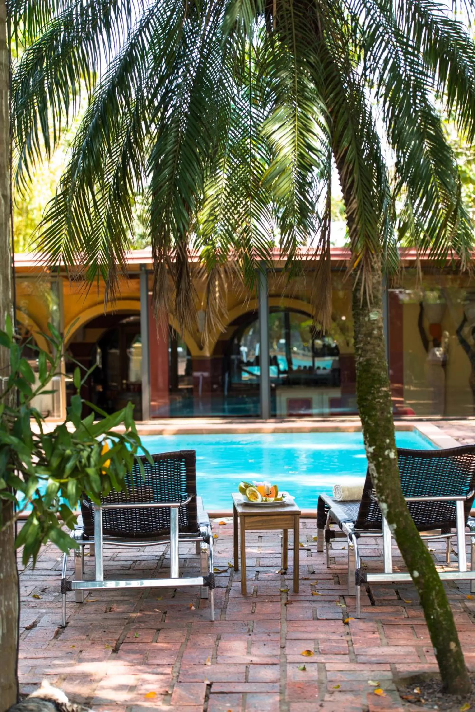 Swimming Pool in Boutique Hotel De La Fonte & Restaurant