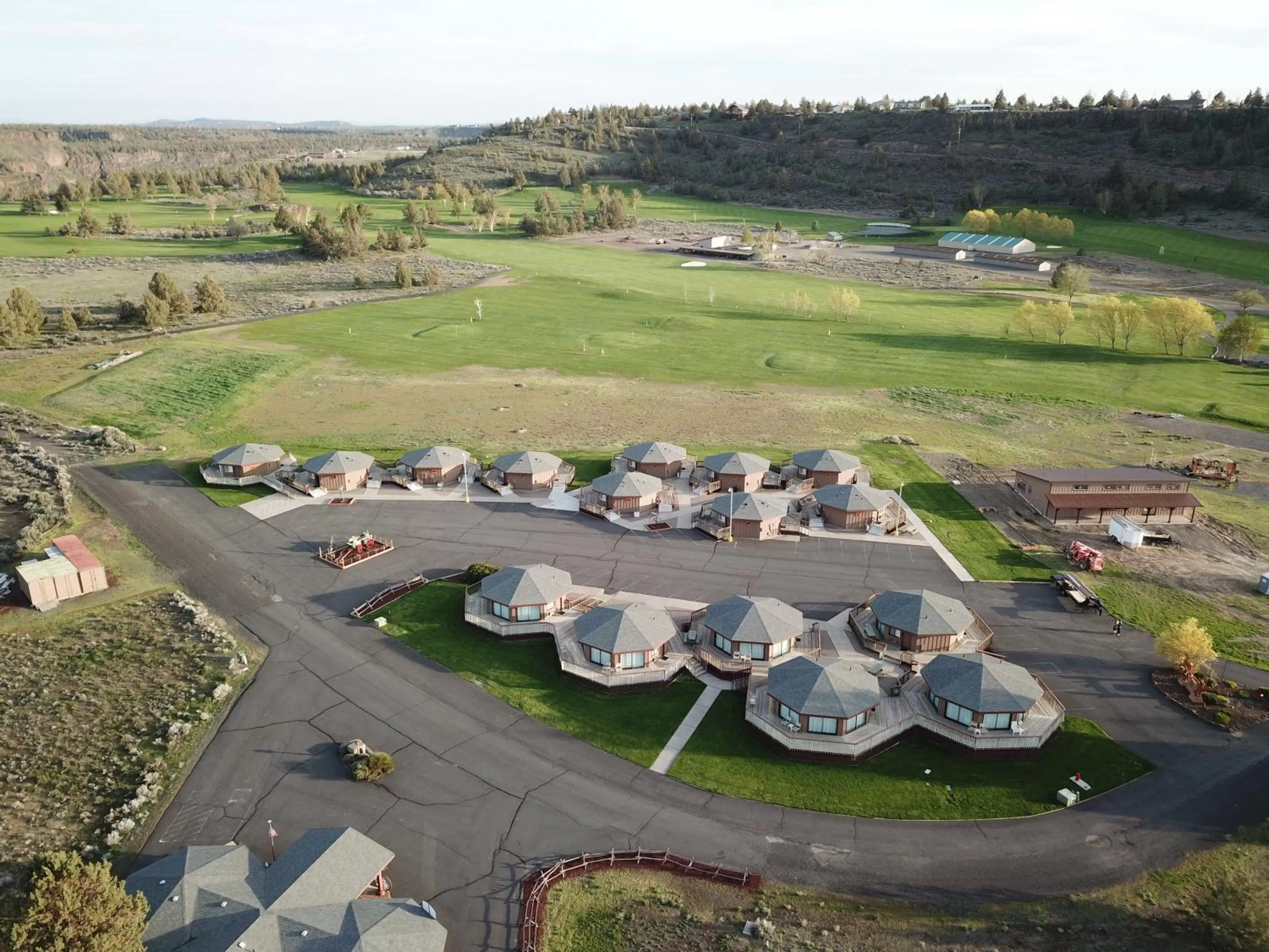 Bird's eye view in Smith Rock Resort