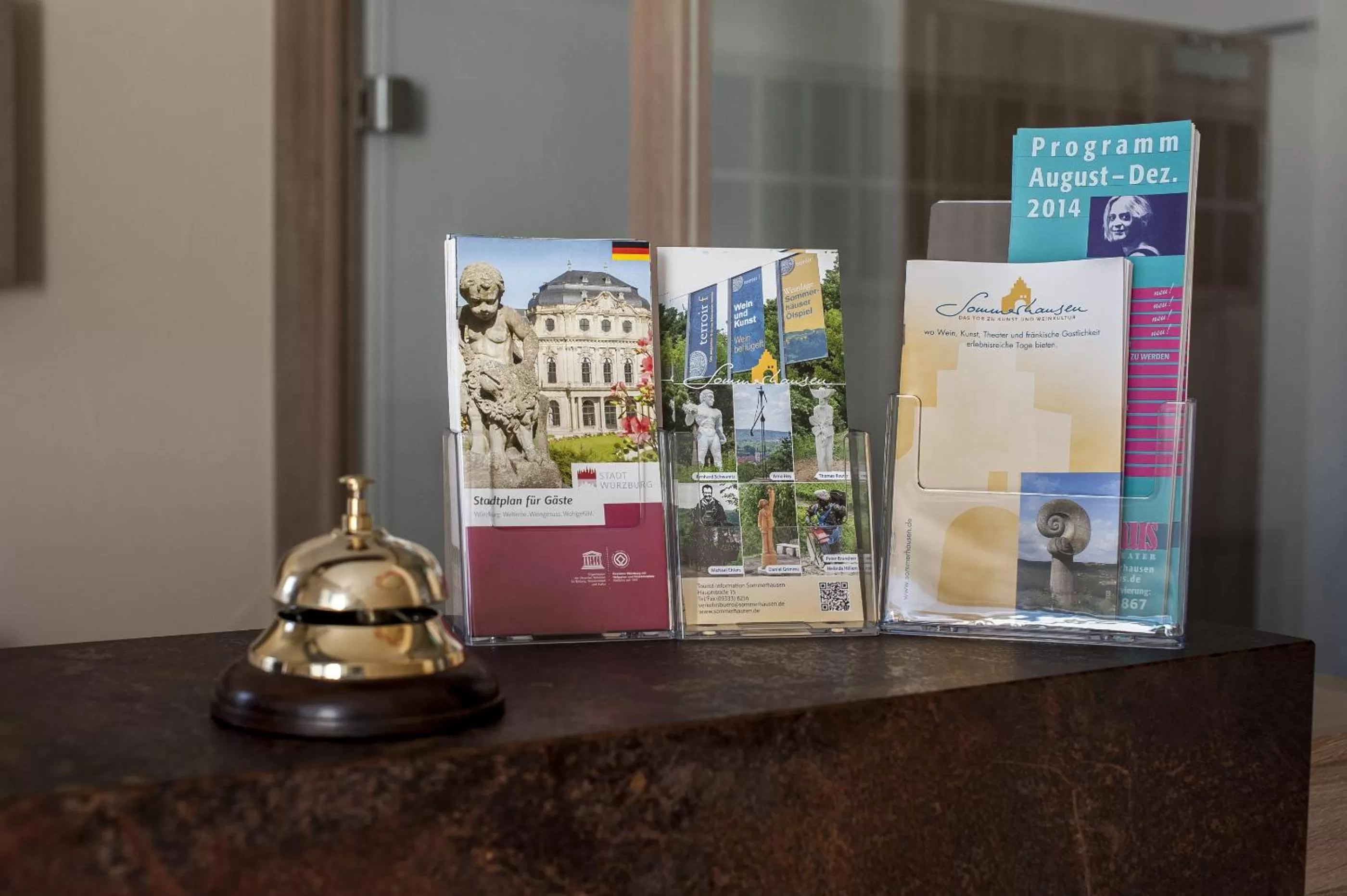 Lobby or reception in Hotel Sonnengarten