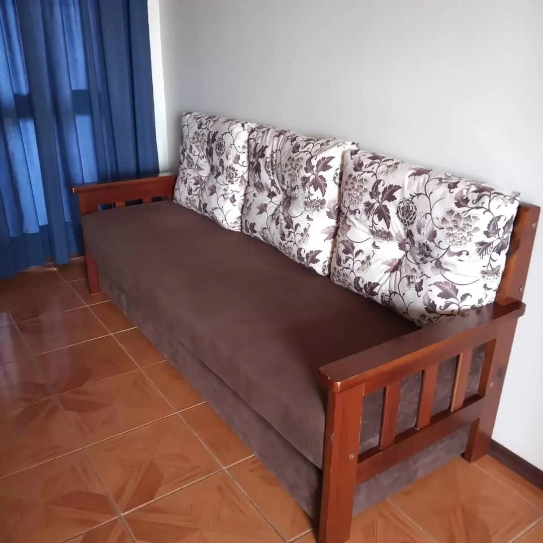 Bed in Pousada Japeju