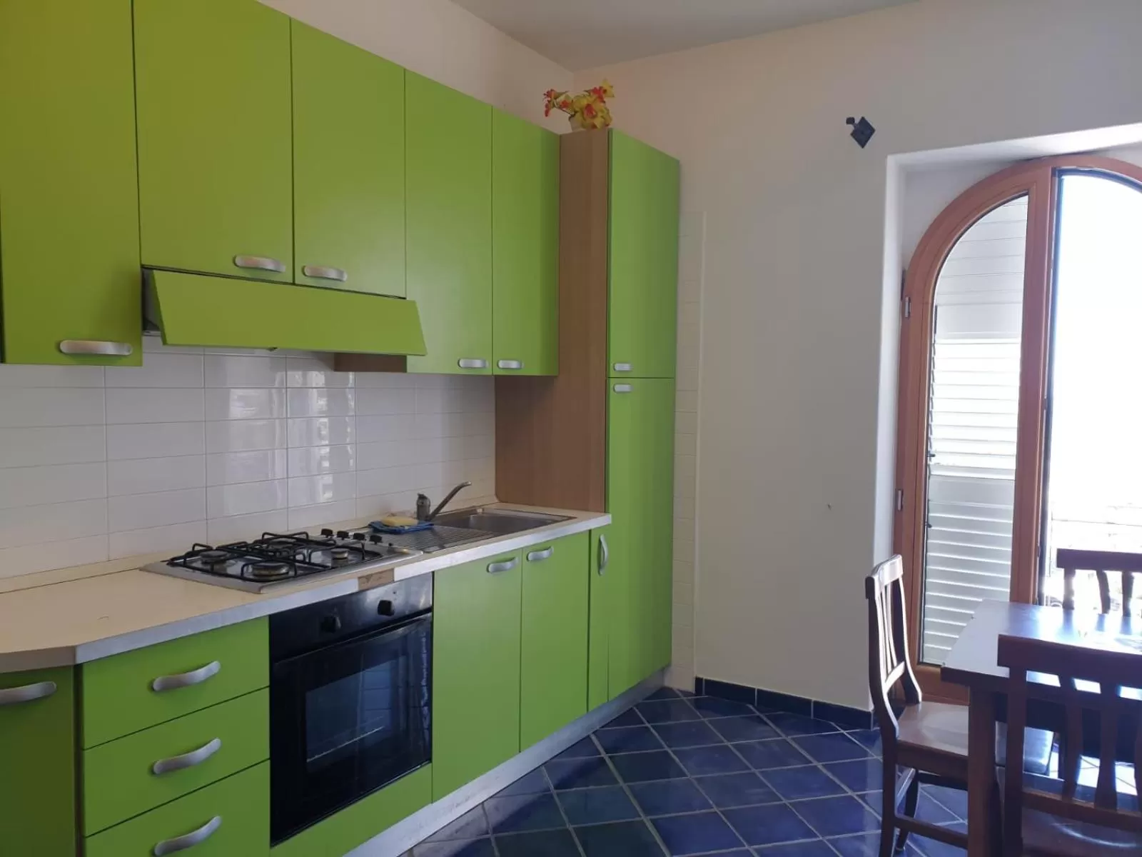 Kitchen or kitchenette in Hotel Mareluna Ischia