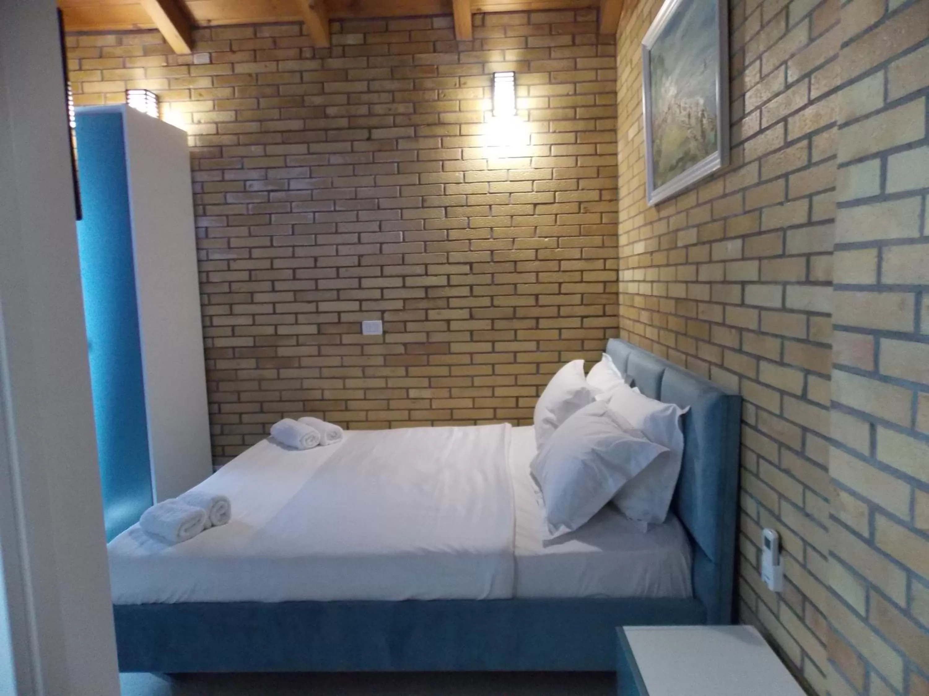 Bed in Hotel Piccolino