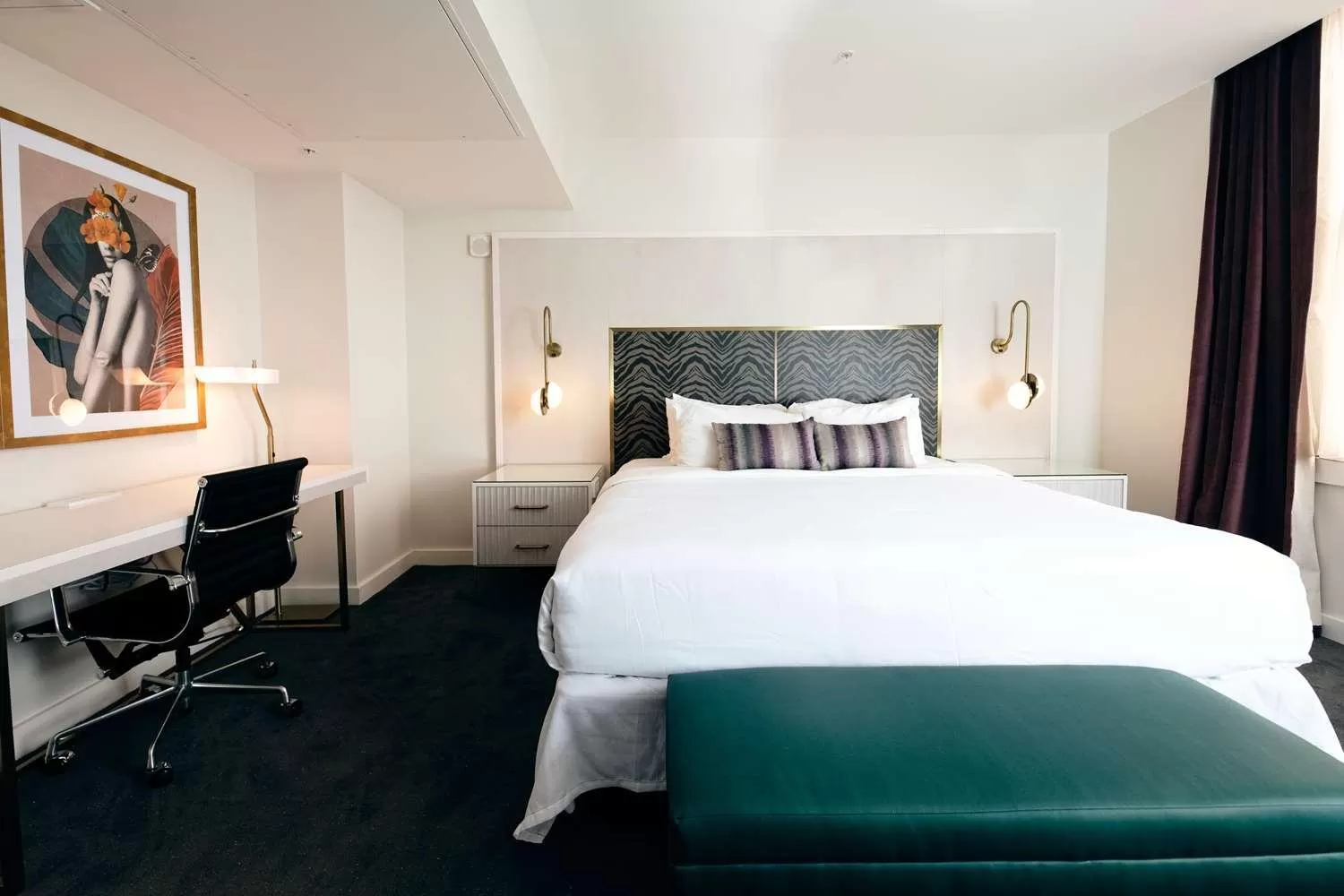 Bed in The Kelly Birmingham, Tapestry Collection By Hilton