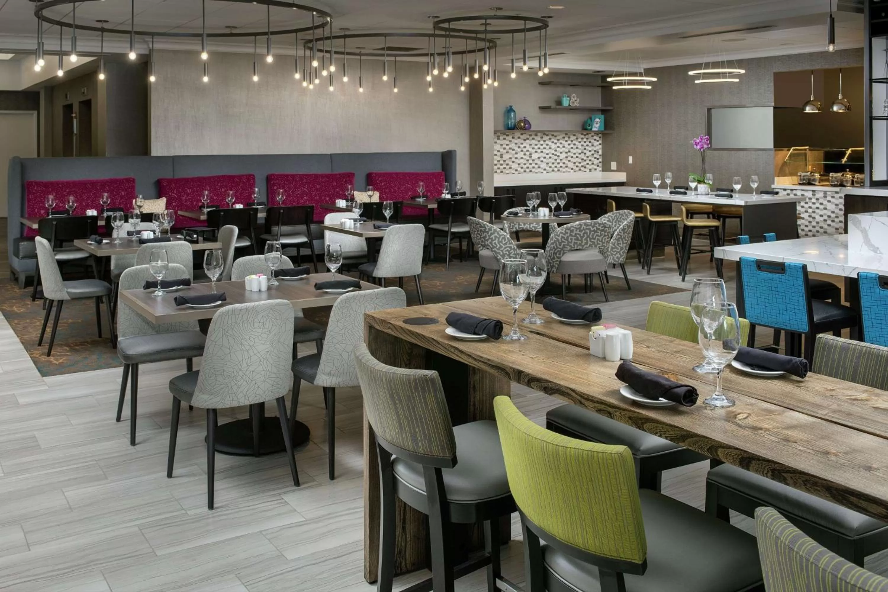 Lobby or reception in Hilton Garden Inn Yakima Downtown