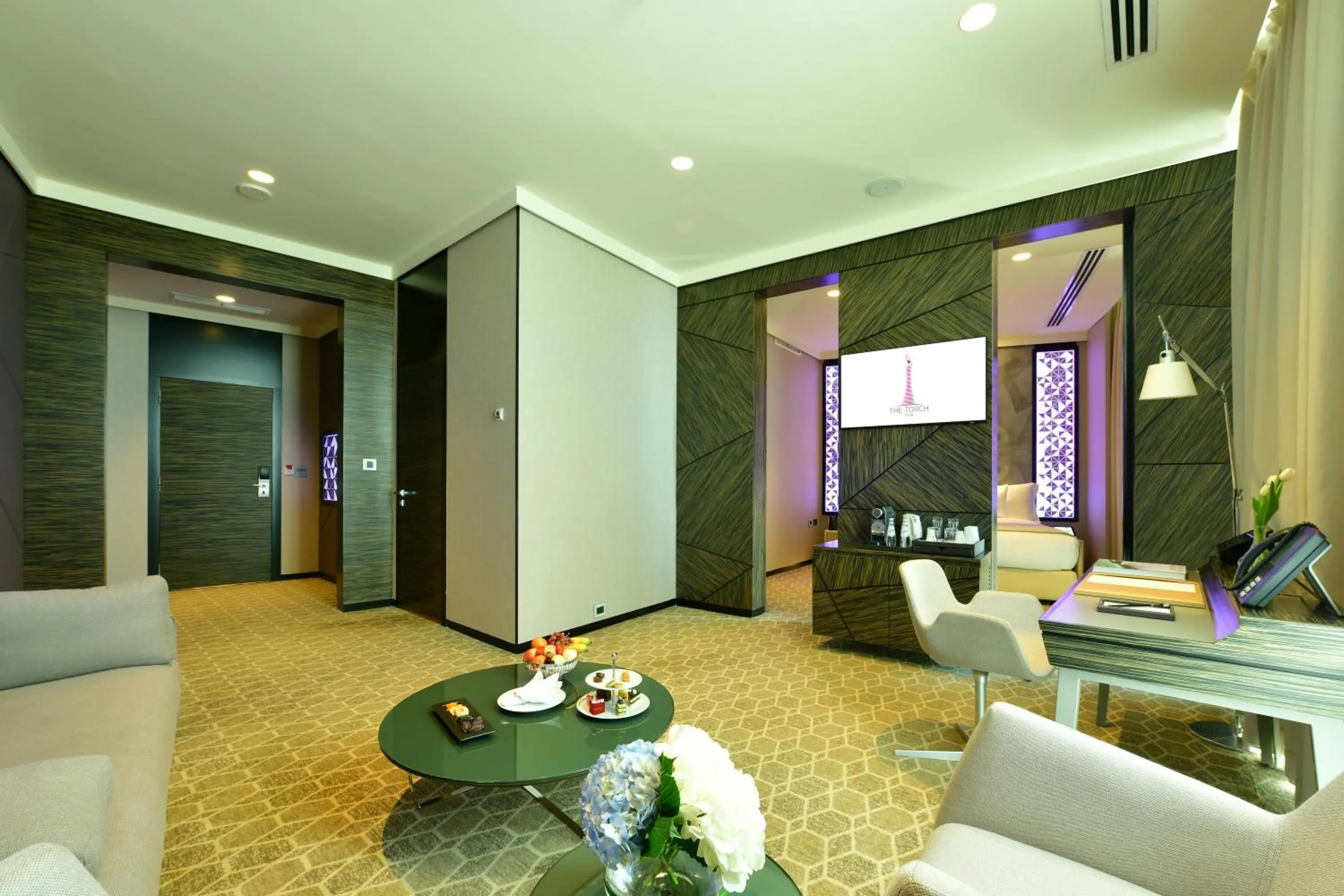 TV and multimedia in The Torch Doha