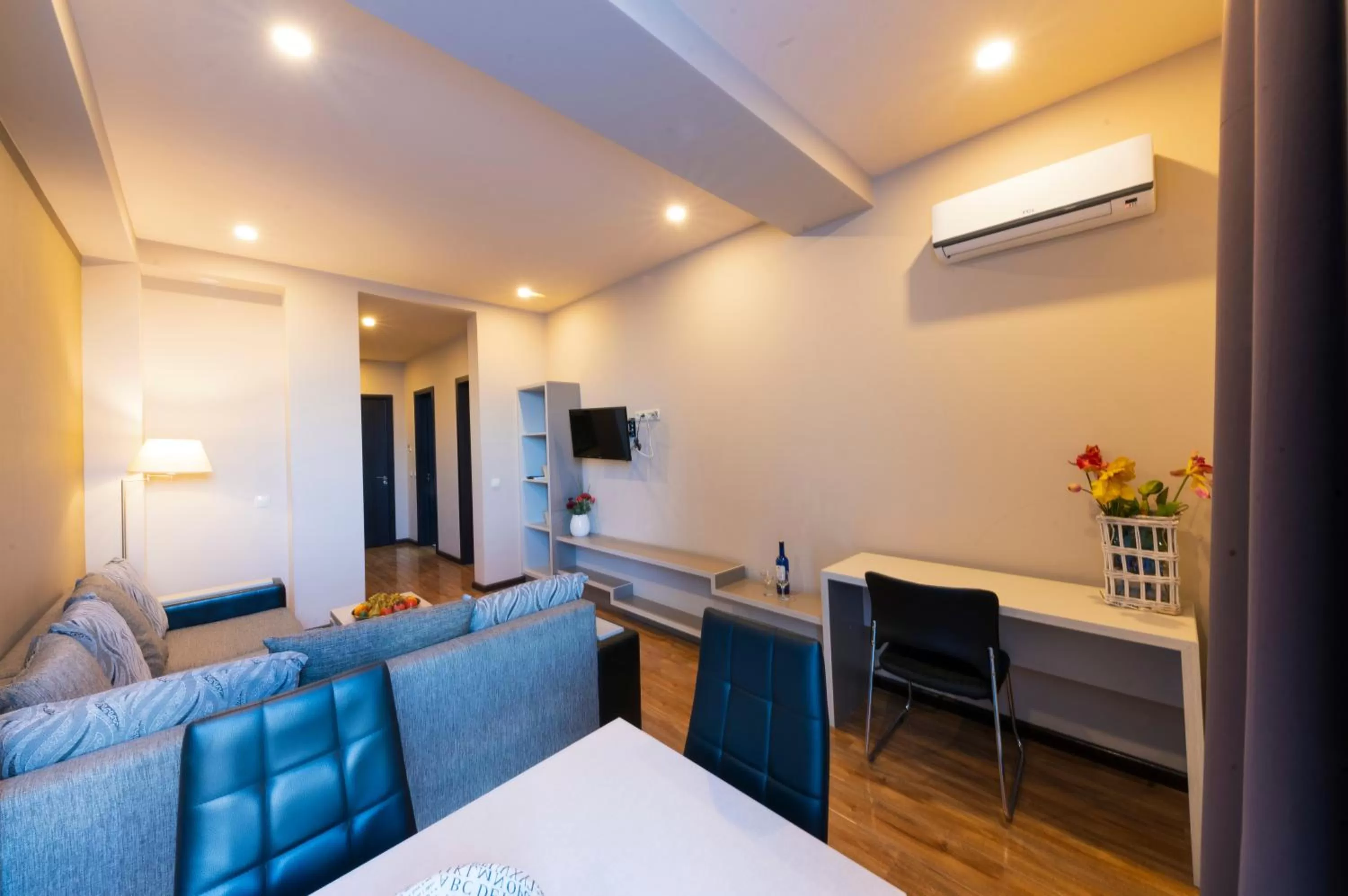 City view in Sani Apart Hotel