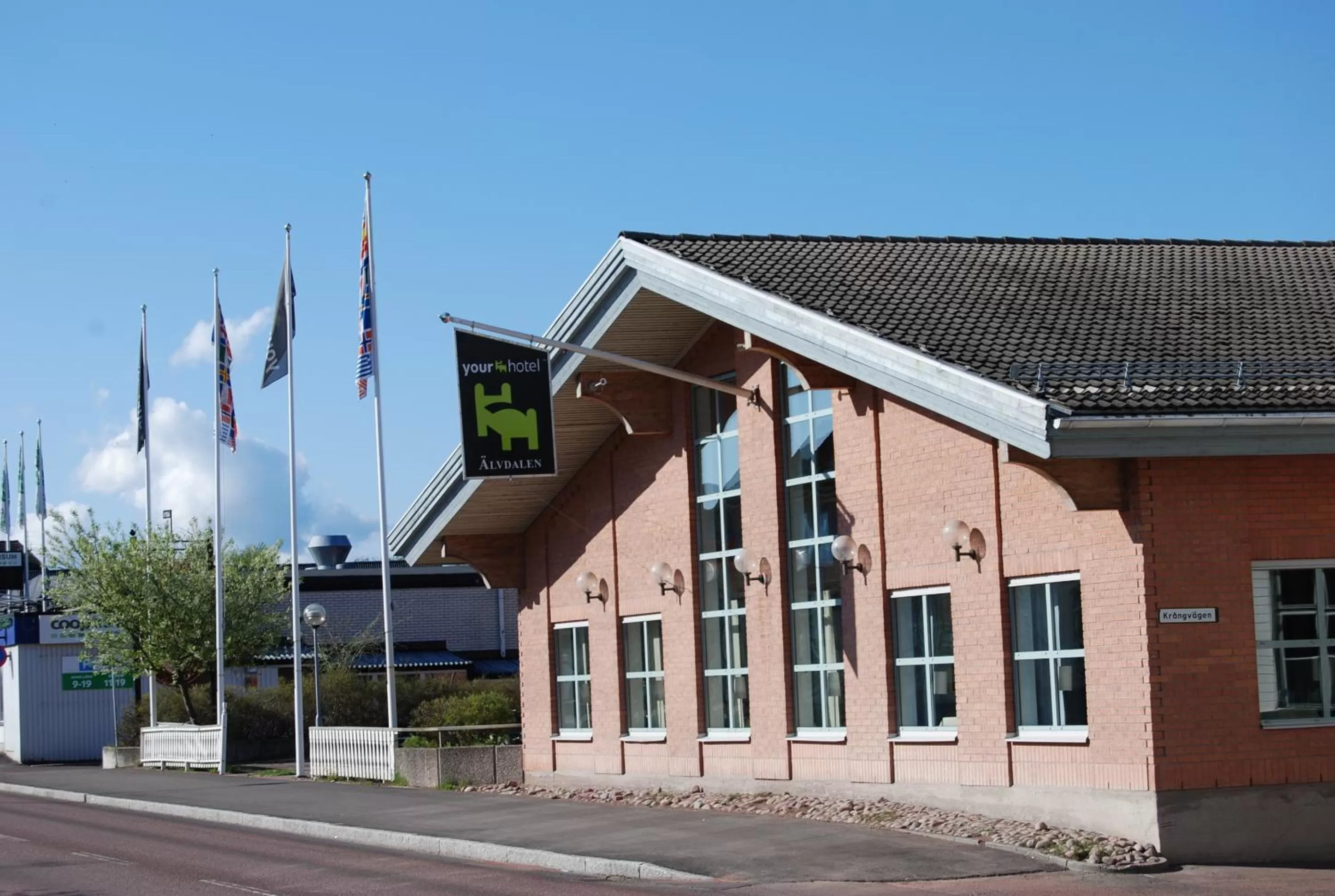 Property building in Hotell Älvdalen