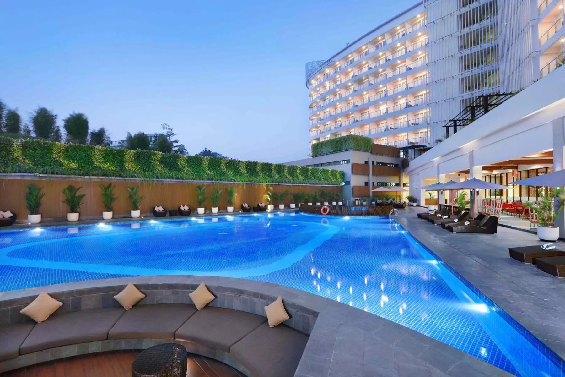 Swimming pool in The Alana Hotel and Conference Sentul City by ASTON