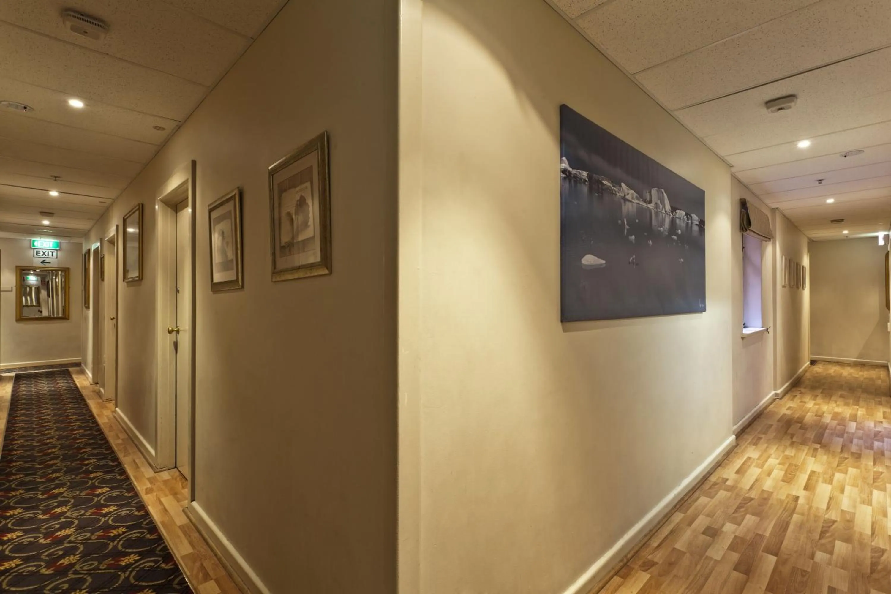 Decorative detail in City Centre Budget Hotel